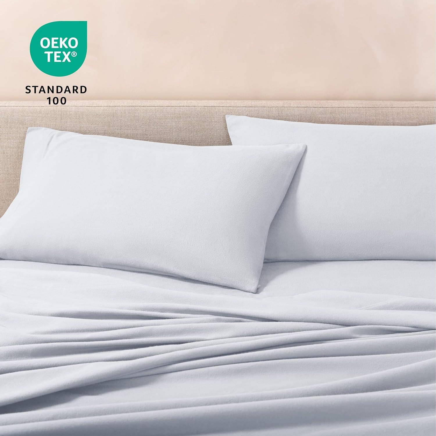 Bare Home Flannel Machine Woven Sheet Set