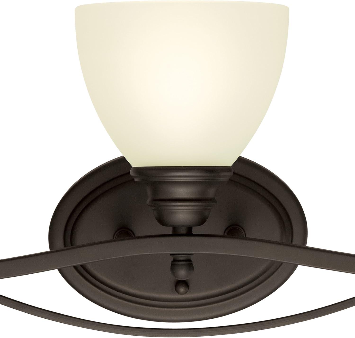 Westinghouse 6303400 Elvaston 24" Wide 3 Light Bathroom Vanity Light - Bronze