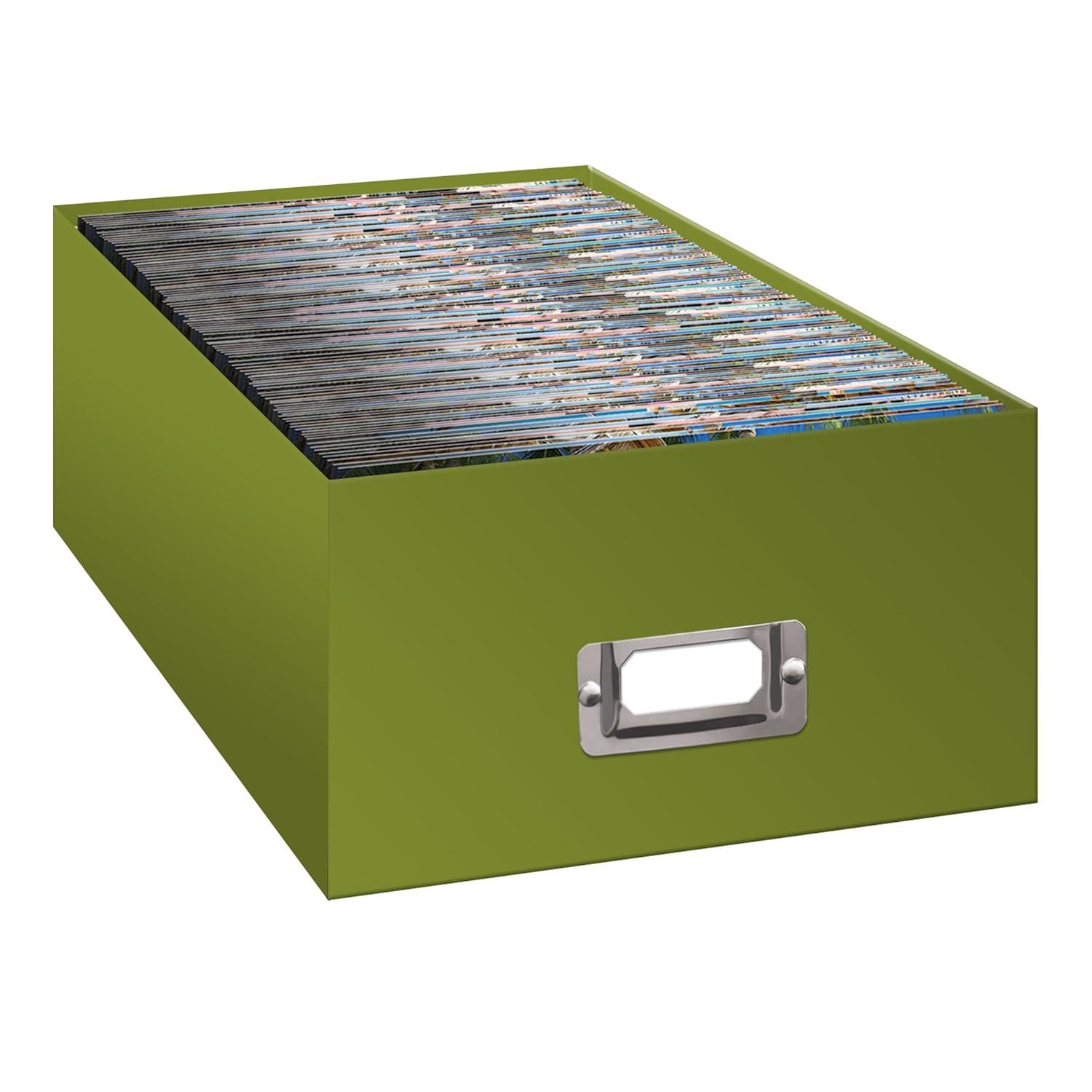 SAGE-GREEN Archival STORAGE Photo Box by Pioneer - 4x6