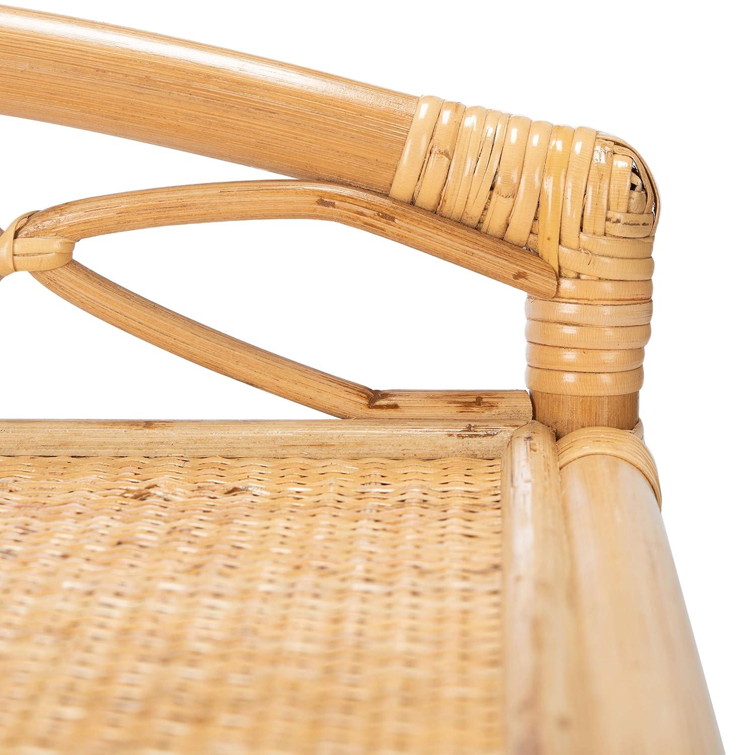 Bea 1 Drawer 1 Shelf Nightstand - NST4000 - Natural - Safavieh