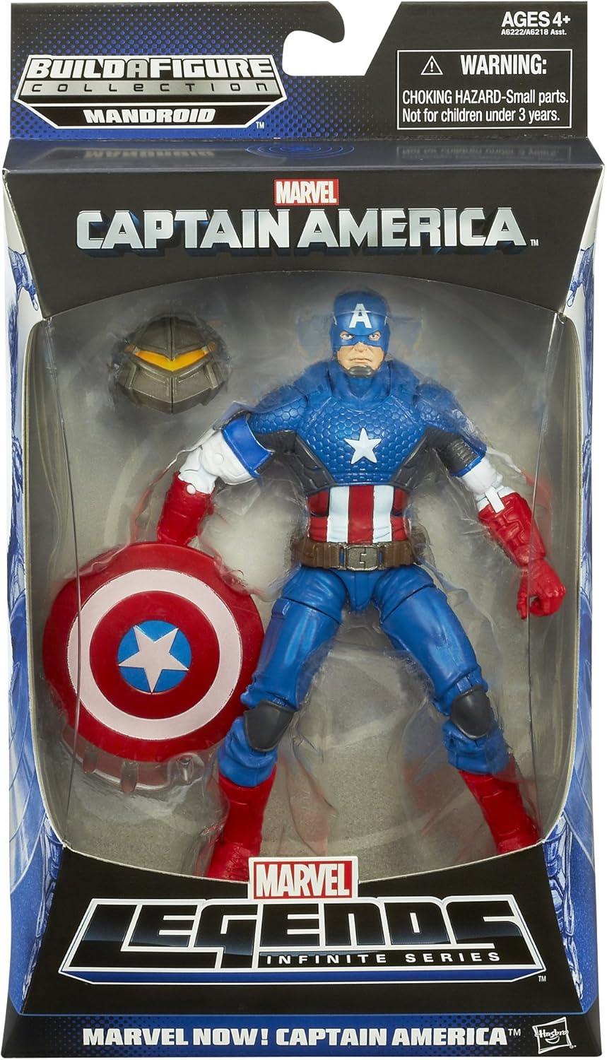 Marvel Legends Series: Ultimate Captain America Ultimates, Marvel Classic Comic Action Figure (6”)