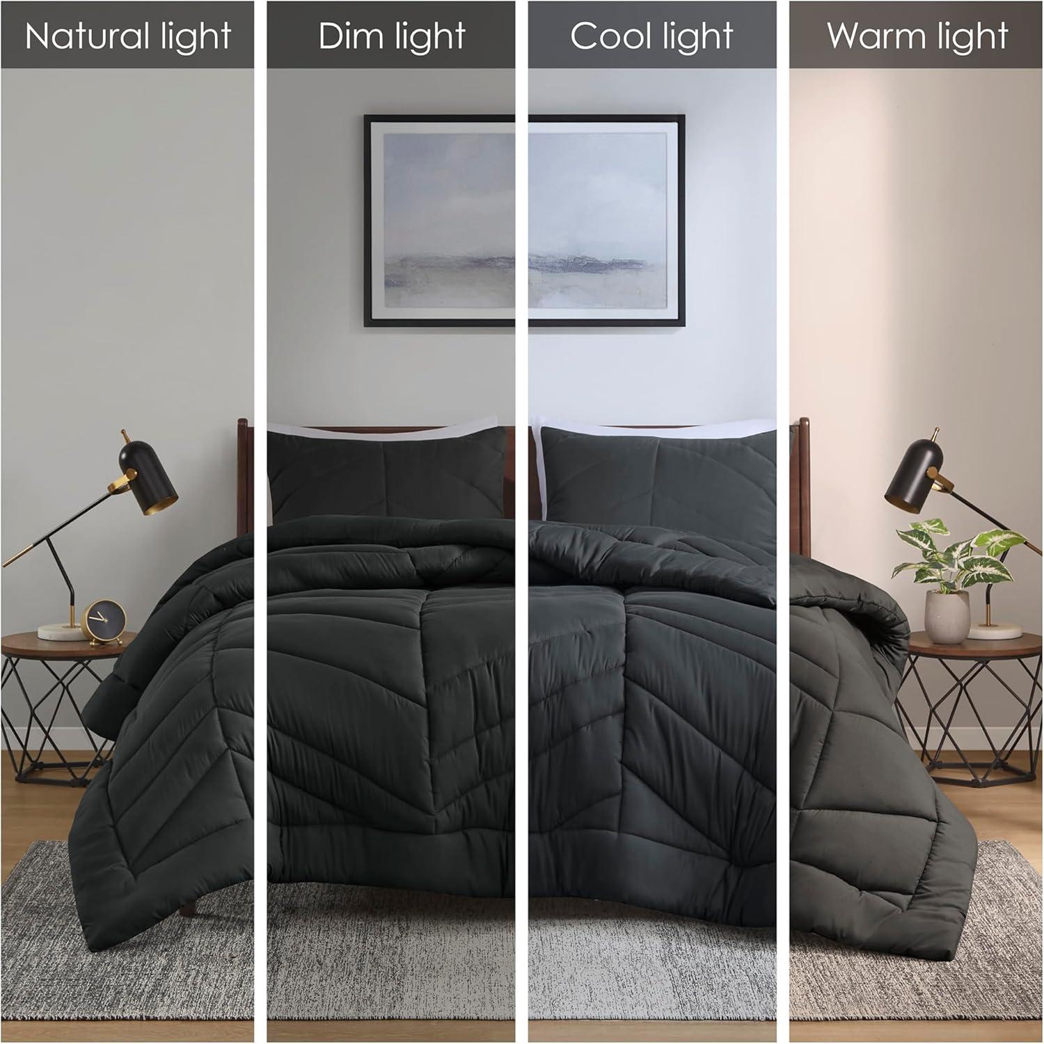 Intelligent Design Remy Quilted Chevron Comforter Set