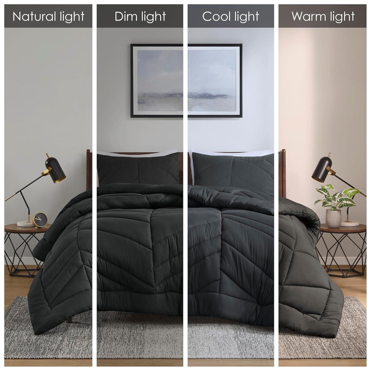 Intelligent Design Remy Quilted Chevron Comforter Set