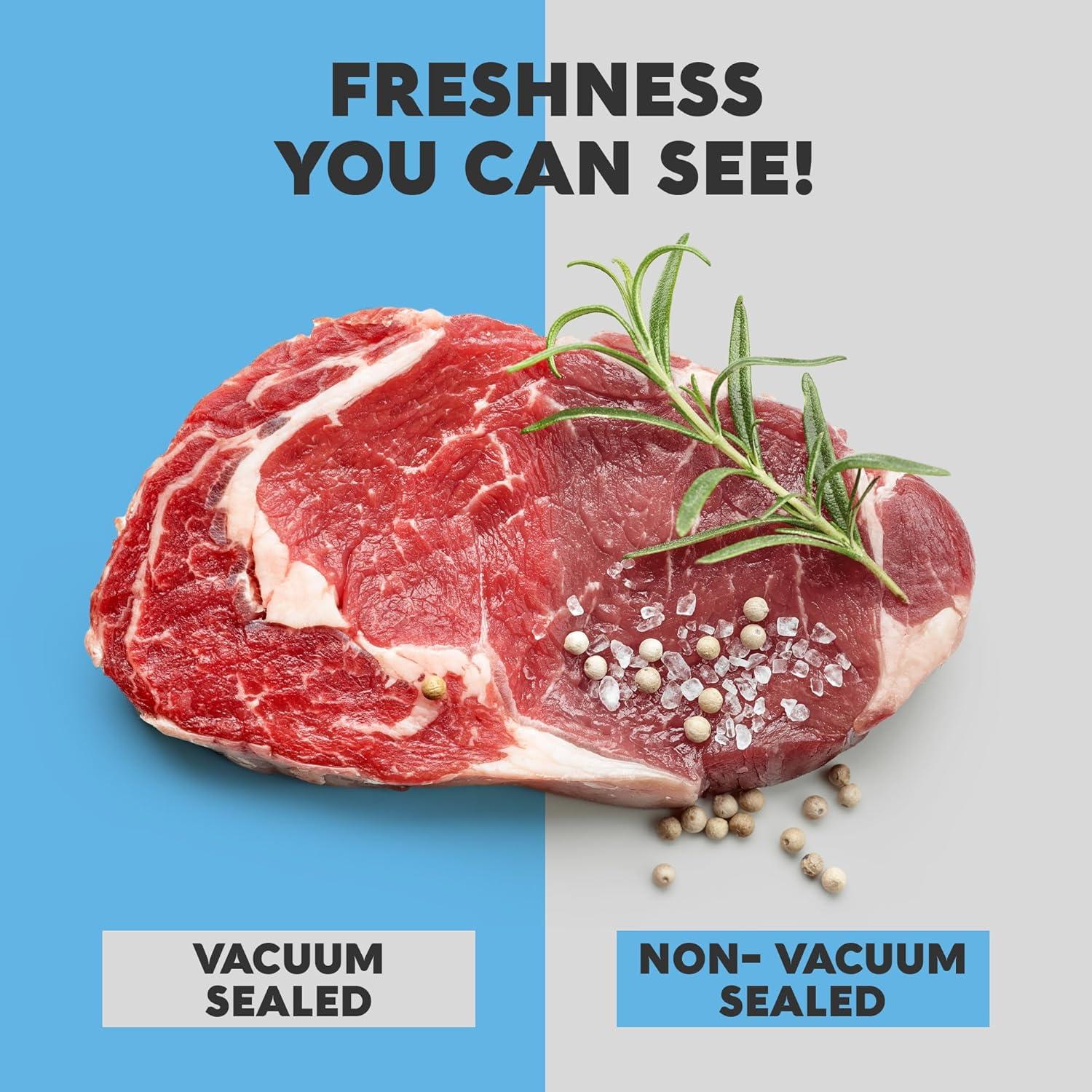 Avid Armor Vacuum Sealer AVS7900, Food Saver Vacuum Machine with Bult-in Cutter, Dry & Moist Food Sealer Modes