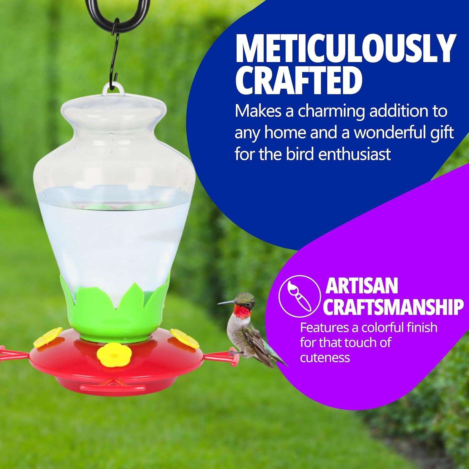 Exhart Hanging Hummingbird Feeder