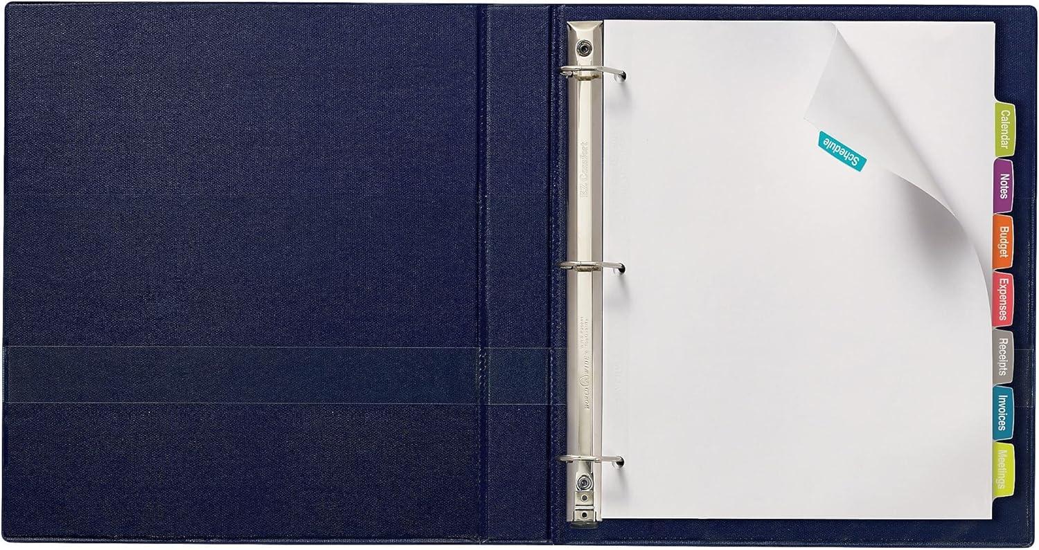 Avery Big Tab Printable Label Dividers, Easy Peel Labels, 8 Tabs