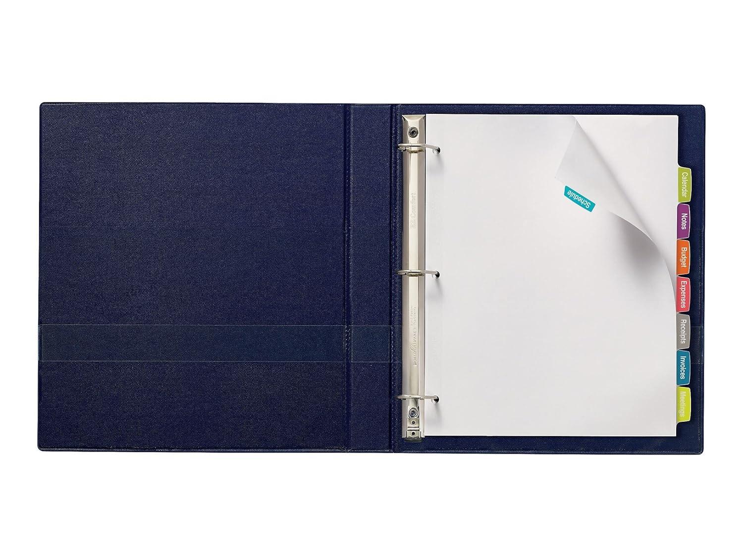 Avery Big Tab Printable Label Dividers, Easy Peel Labels, 8 Tabs