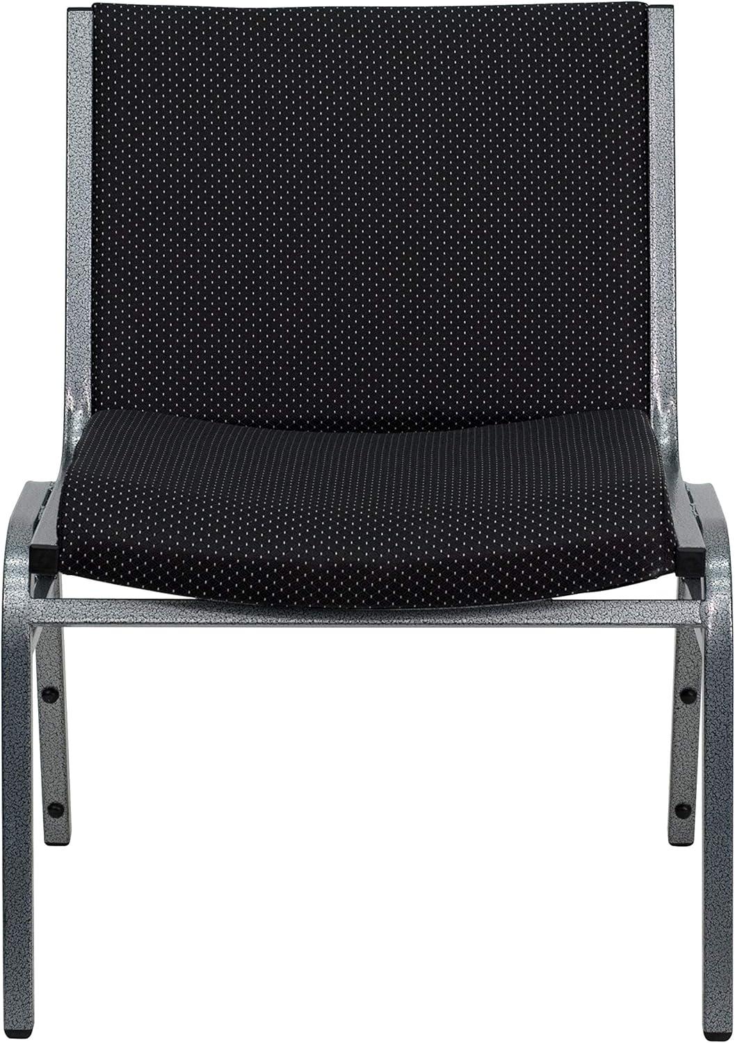 Flash Furniture Divine Multipurpose Big & Tall 1000 lb. Rated Stacking Guest Chairs for Business or Home Use (Set of 2)