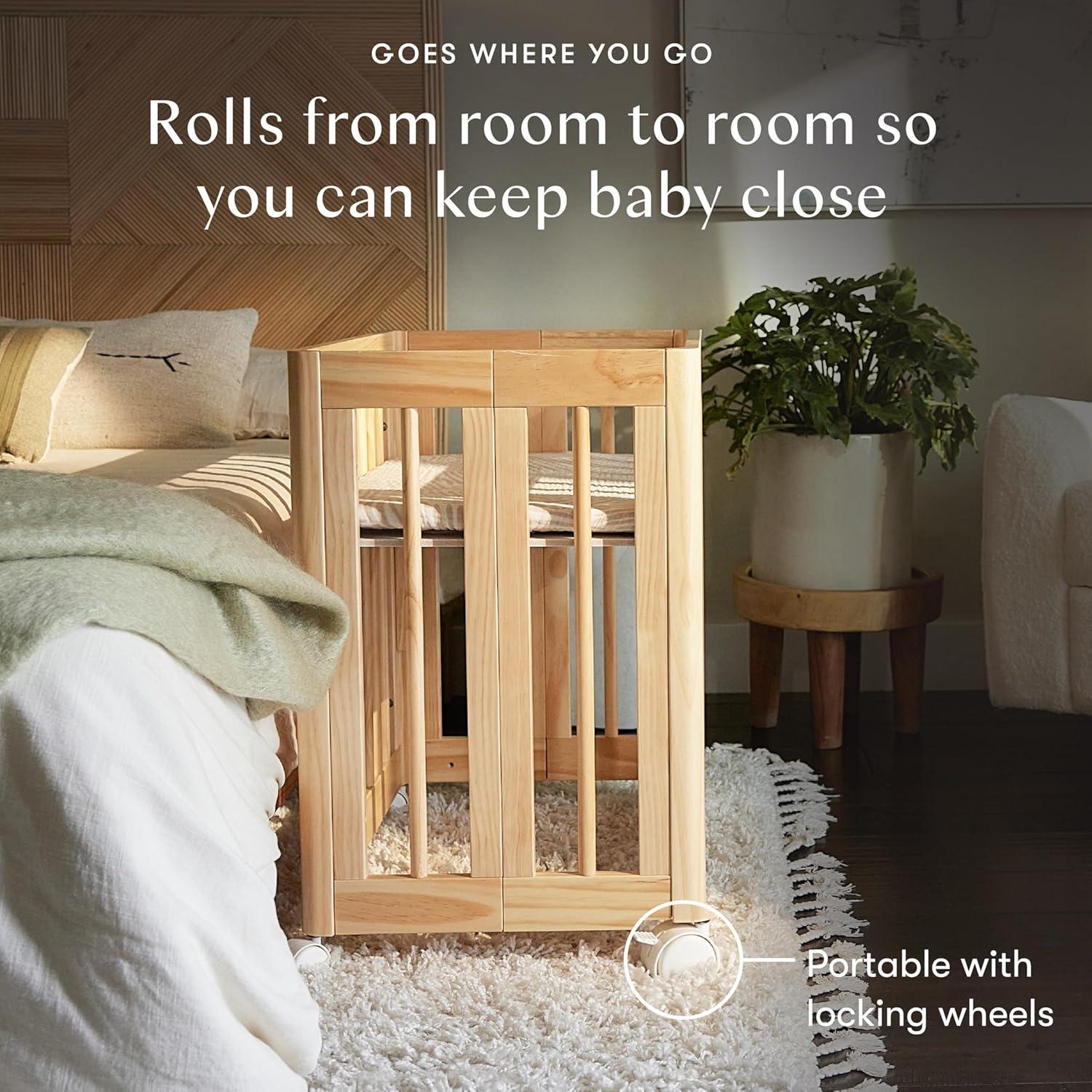 Yuzu 8-In-1 Convertible Crib With All-Stages Conversion Kits