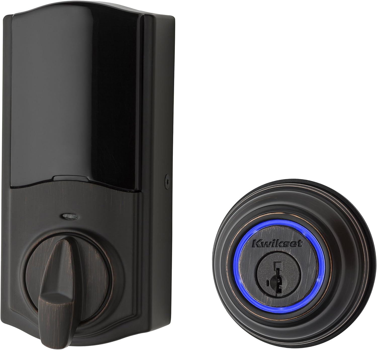 Kevo 2nd Gen Single Cylinder Bluetooth Electronic Deadbolt featuring SmartKey®