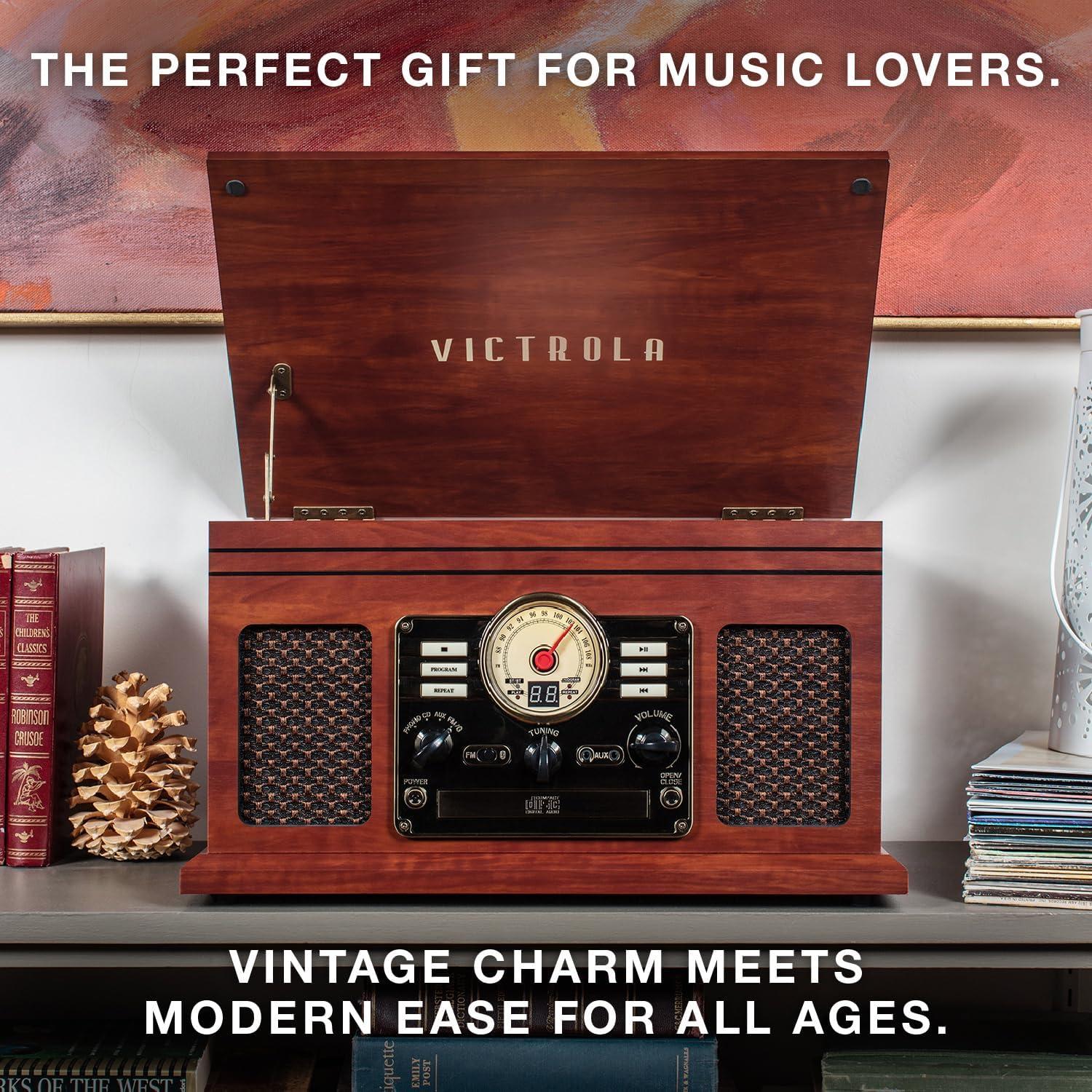 Victrola Decorative Record Player with Bluetooth