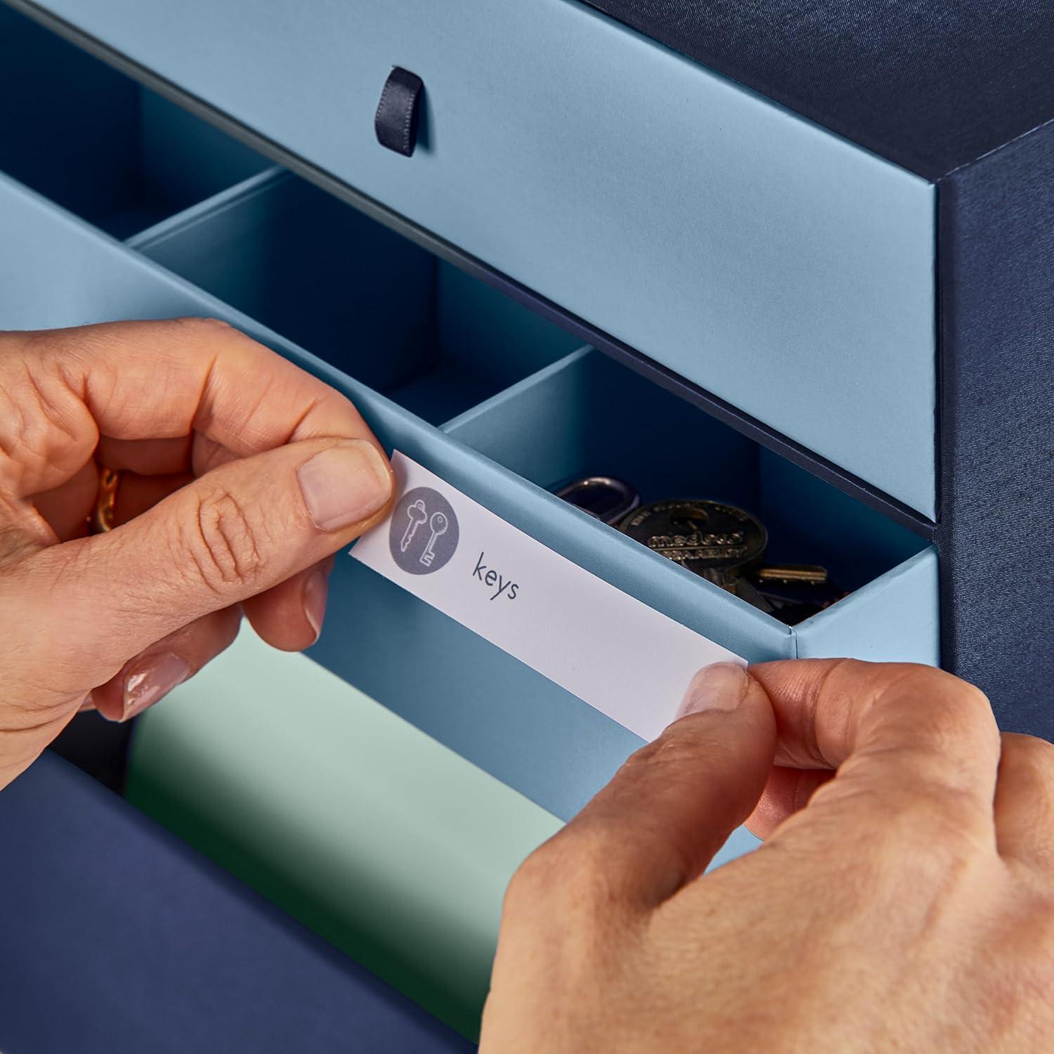 The Vault All-in-One Blue Desk Organizer