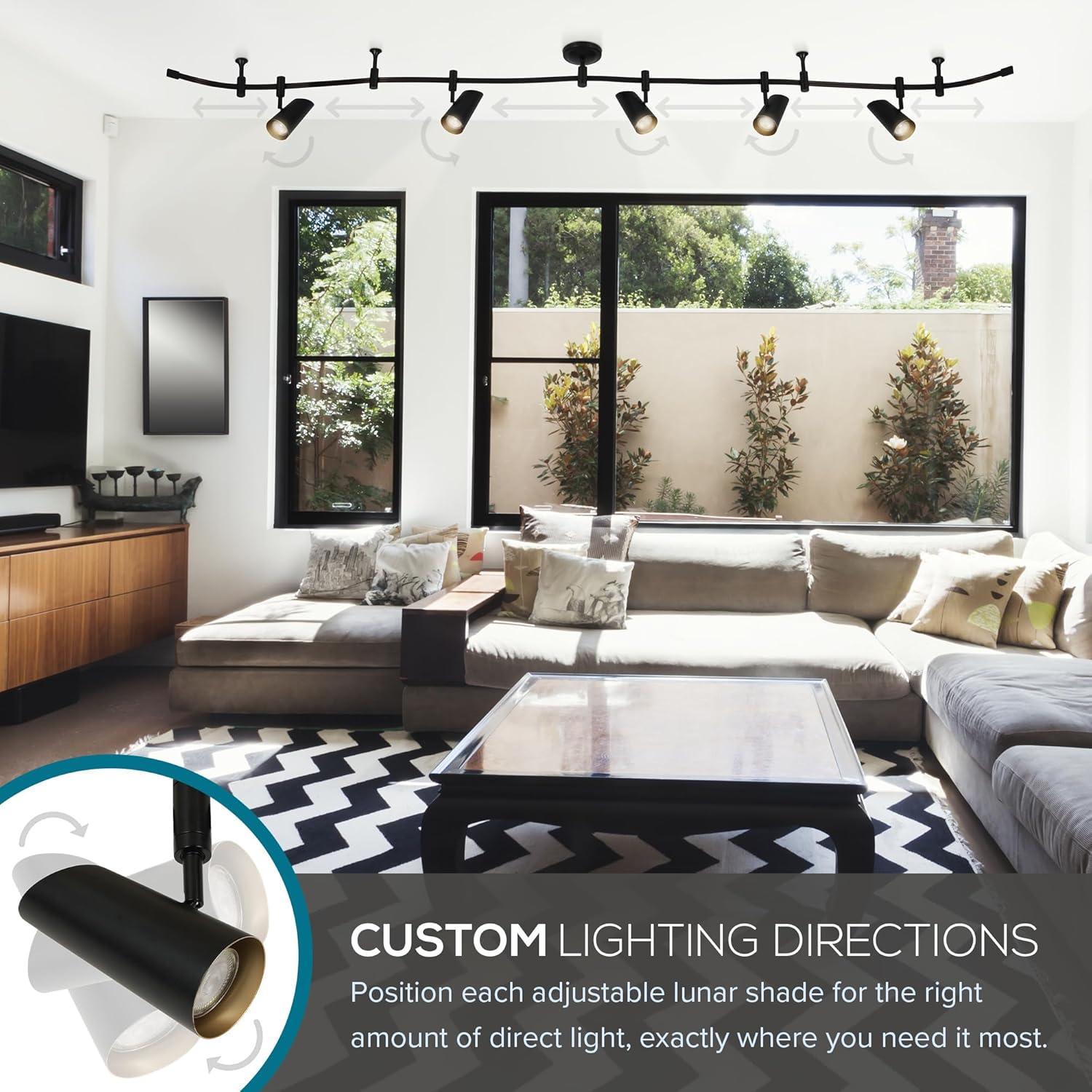Catalina Lighting Lunar 5-Light LED Flex Track