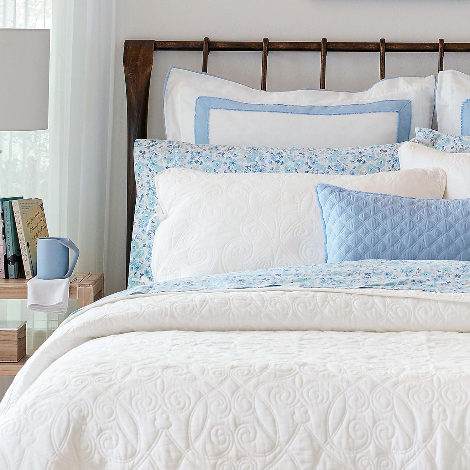 Laura Ashley Felicity Cotton Reversible Quilt Set