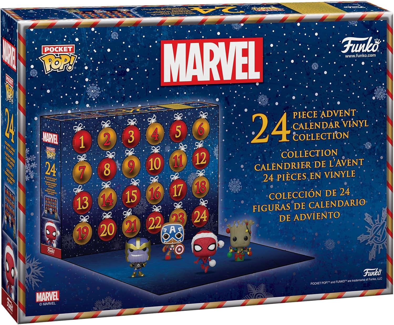 Funko Pop! Advent Calendar: Marvel Holiday 2022 - 24 Days W/ Pocket Pops