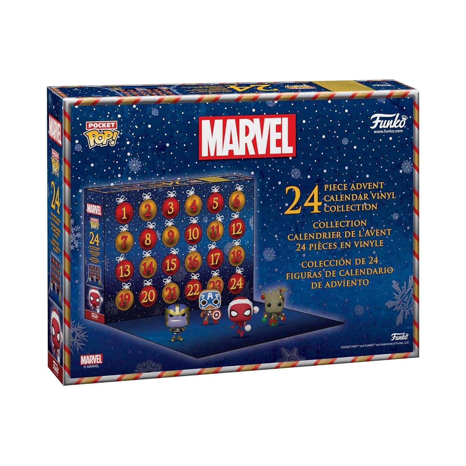 Funko Pop! Advent Calendar: Marvel Holiday 2022 - 24 Days W/ Pocket Pops