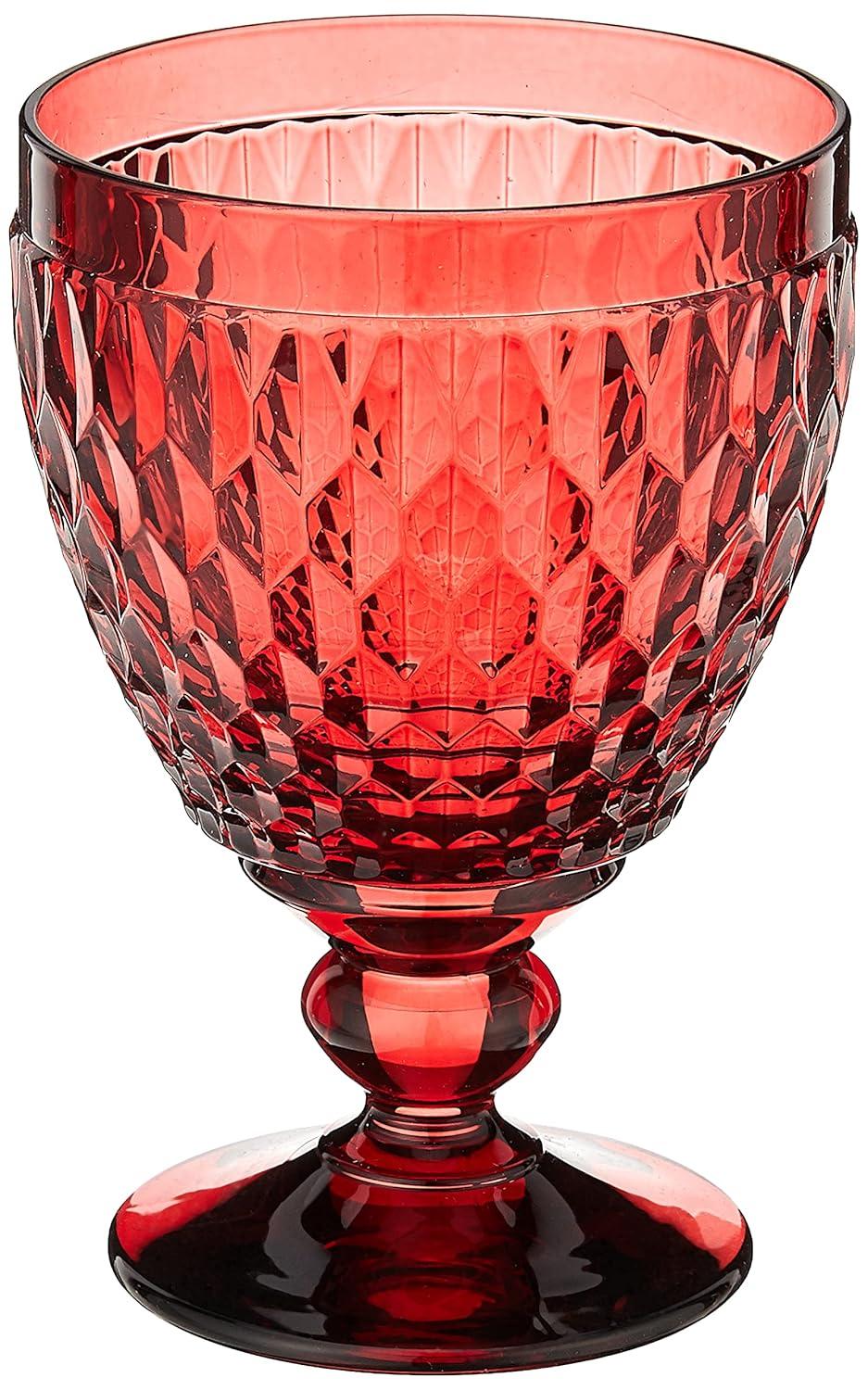 Villeroy & Boch Villeroy & Boch Boston Colored Lead Free Crystal Goblet Set (Set of 4)