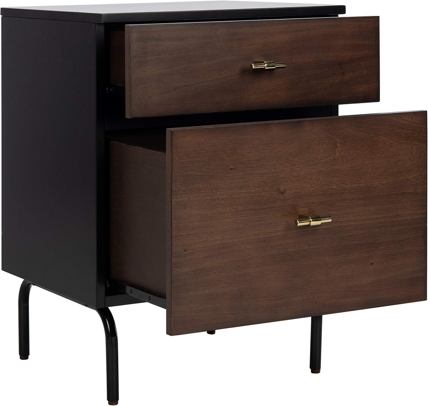 Genevieve 2 Drawer Nightstand  - Safavieh