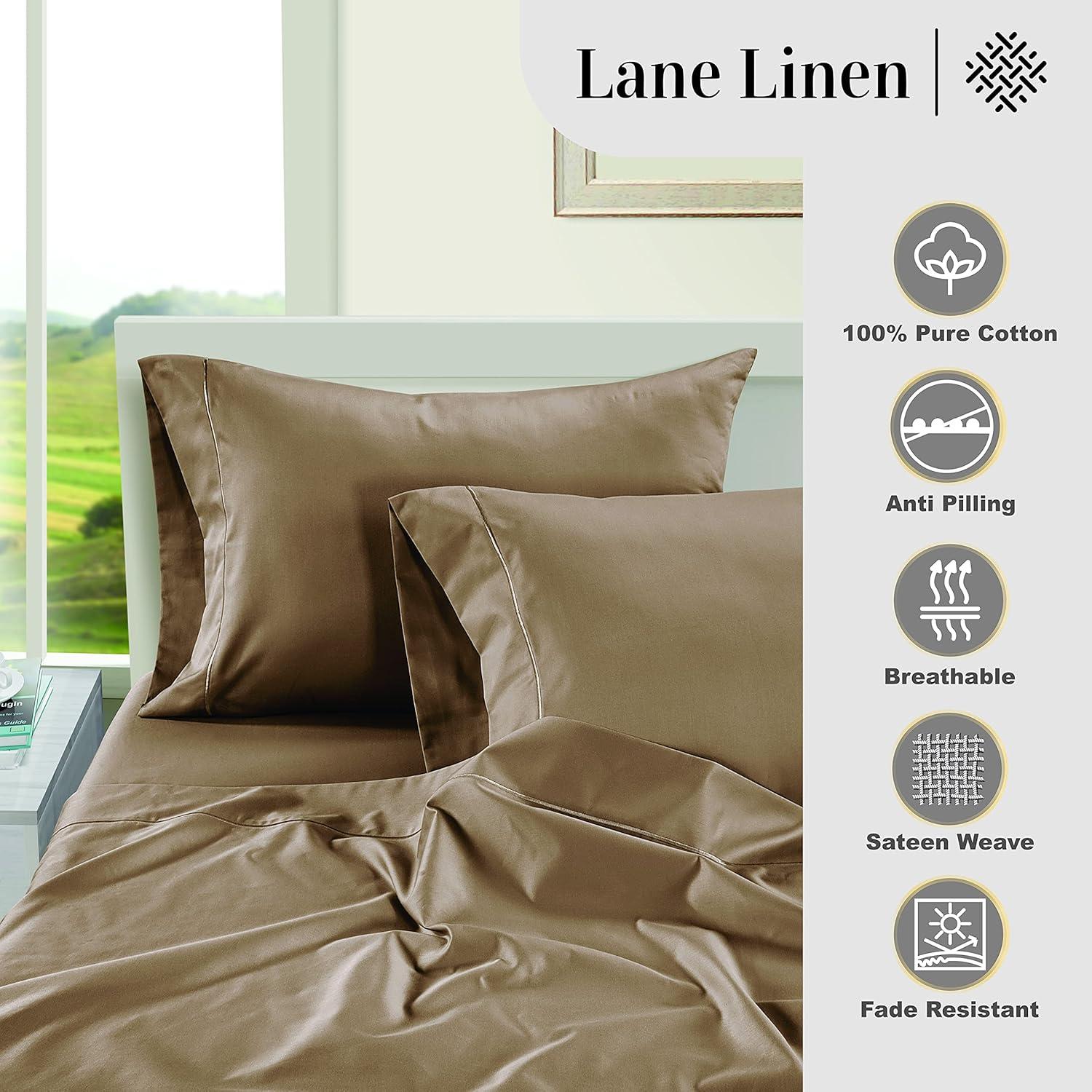 Luxury Egyptian-Quality Cotton 650 Thread Count Sateen Sheet Set