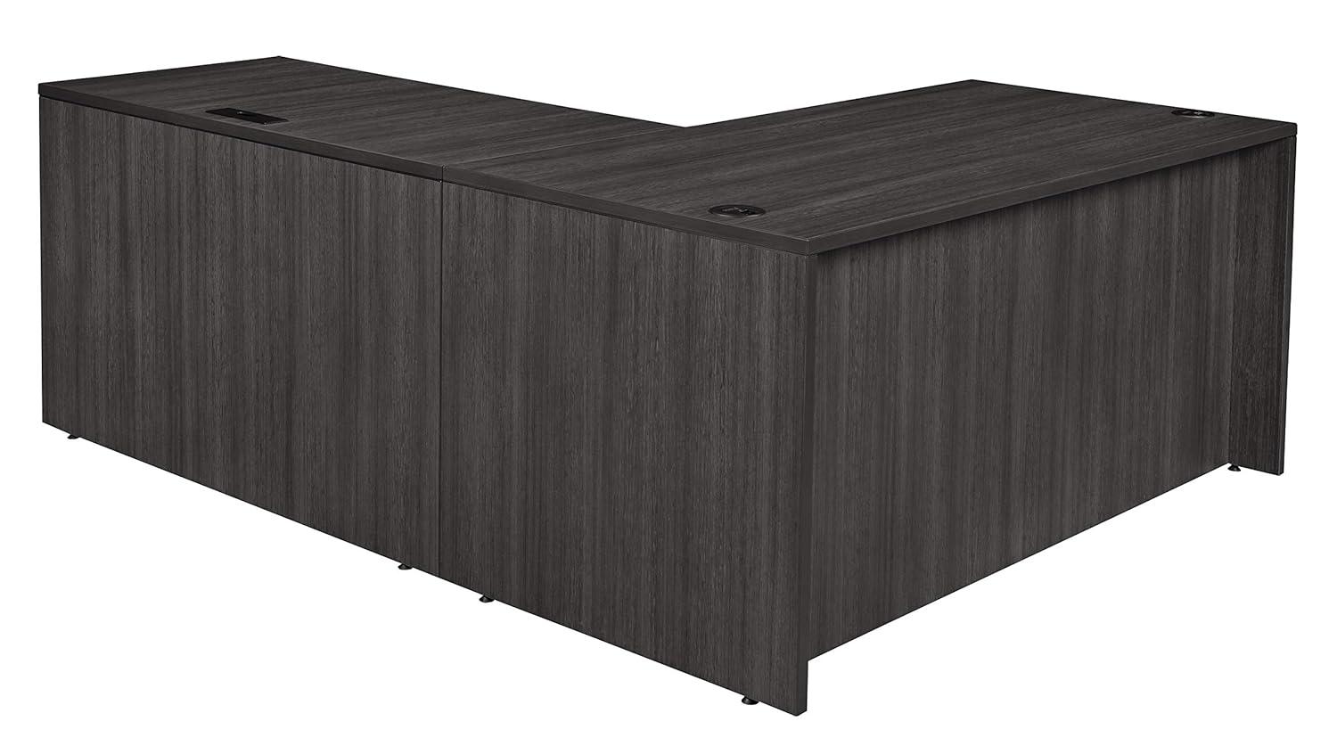 Regency Legacy L Desk with Single Pedestal Drawer Unit