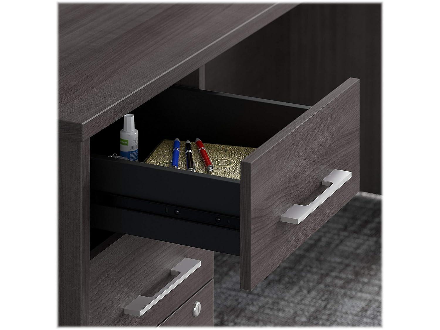 Office 500 Collection L-Shaped Executive Desk