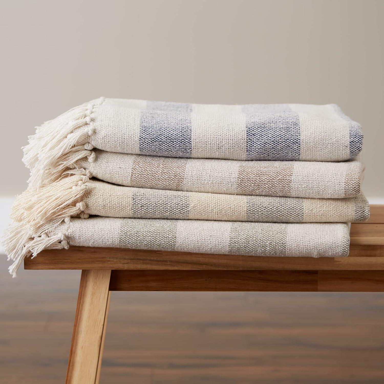 Dll Hand Woven Throw Blanket