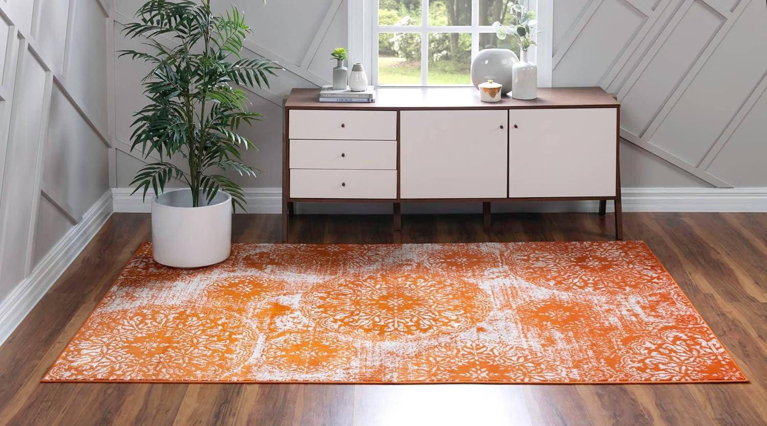 Unique Loom Sofia Grand Floral Indoor Woven Area Rug