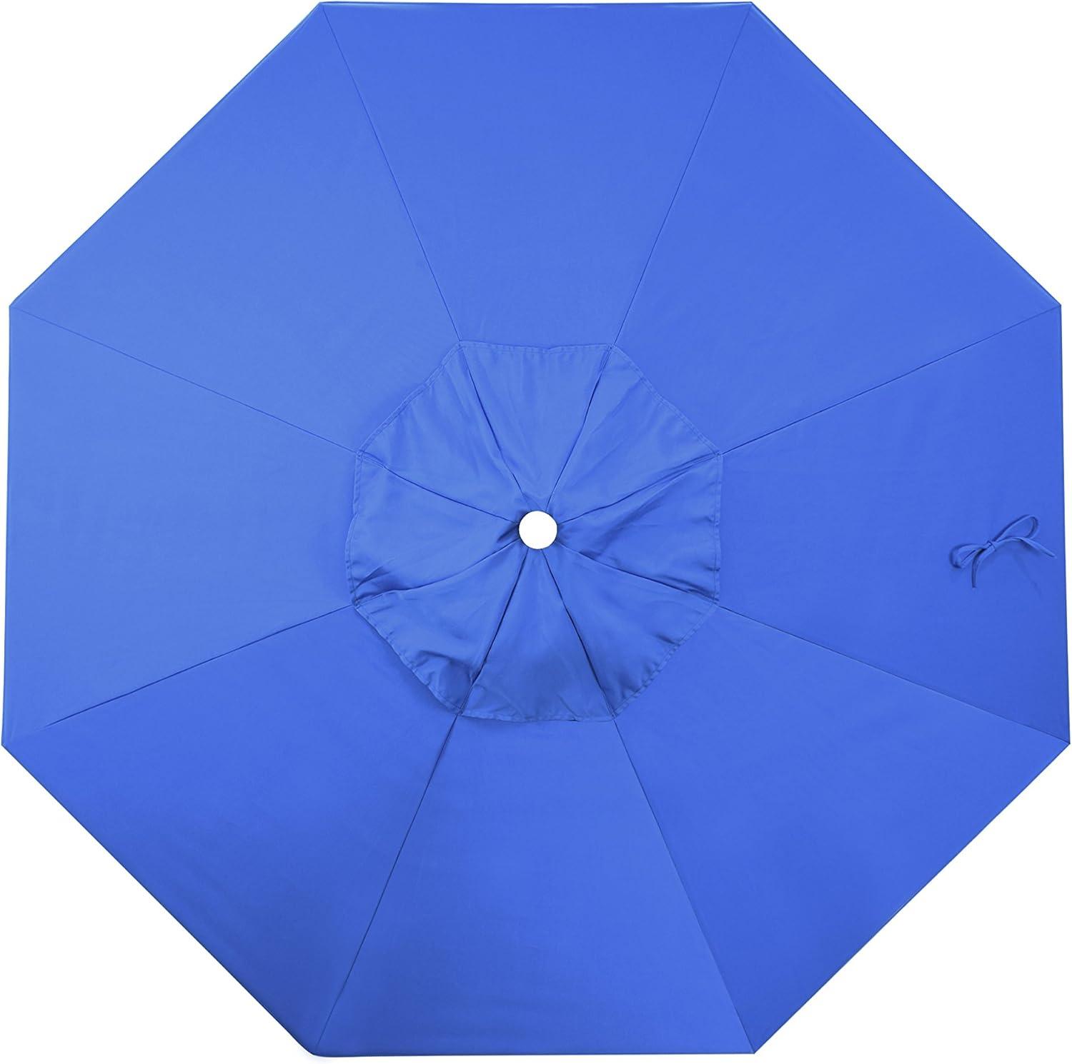 California Umbrella 9' Cantilever Umbrella in Royal Blue