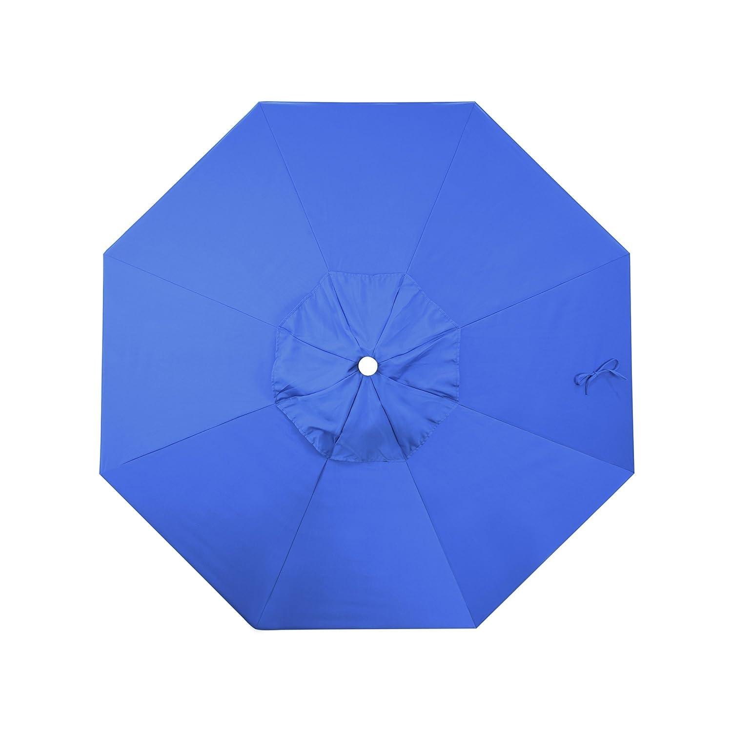 California Umbrella 9' Cantilever Umbrella in Royal Blue