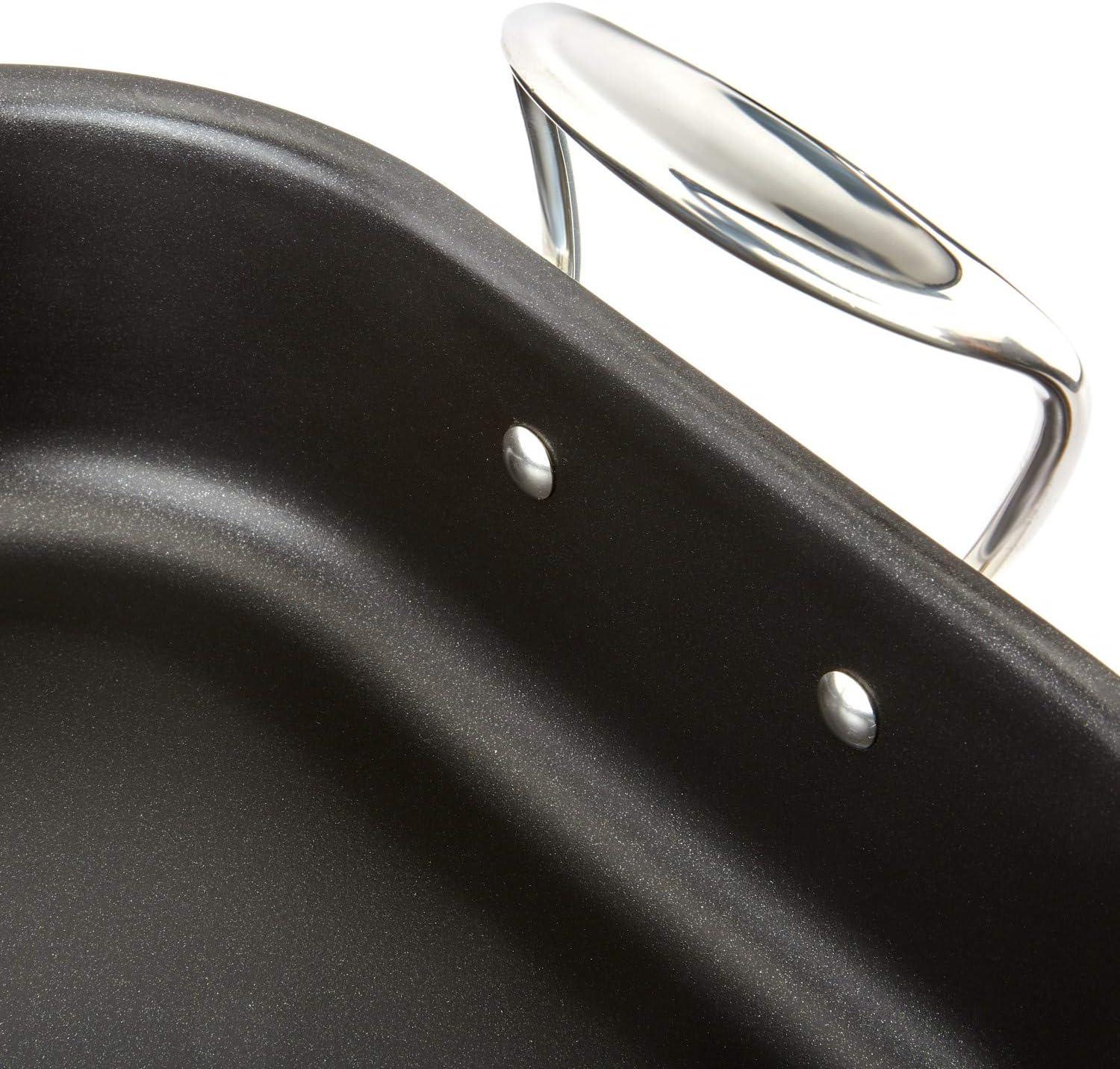 Large Stainless Steel Nonstick Roasting Pan with Rack and Handles