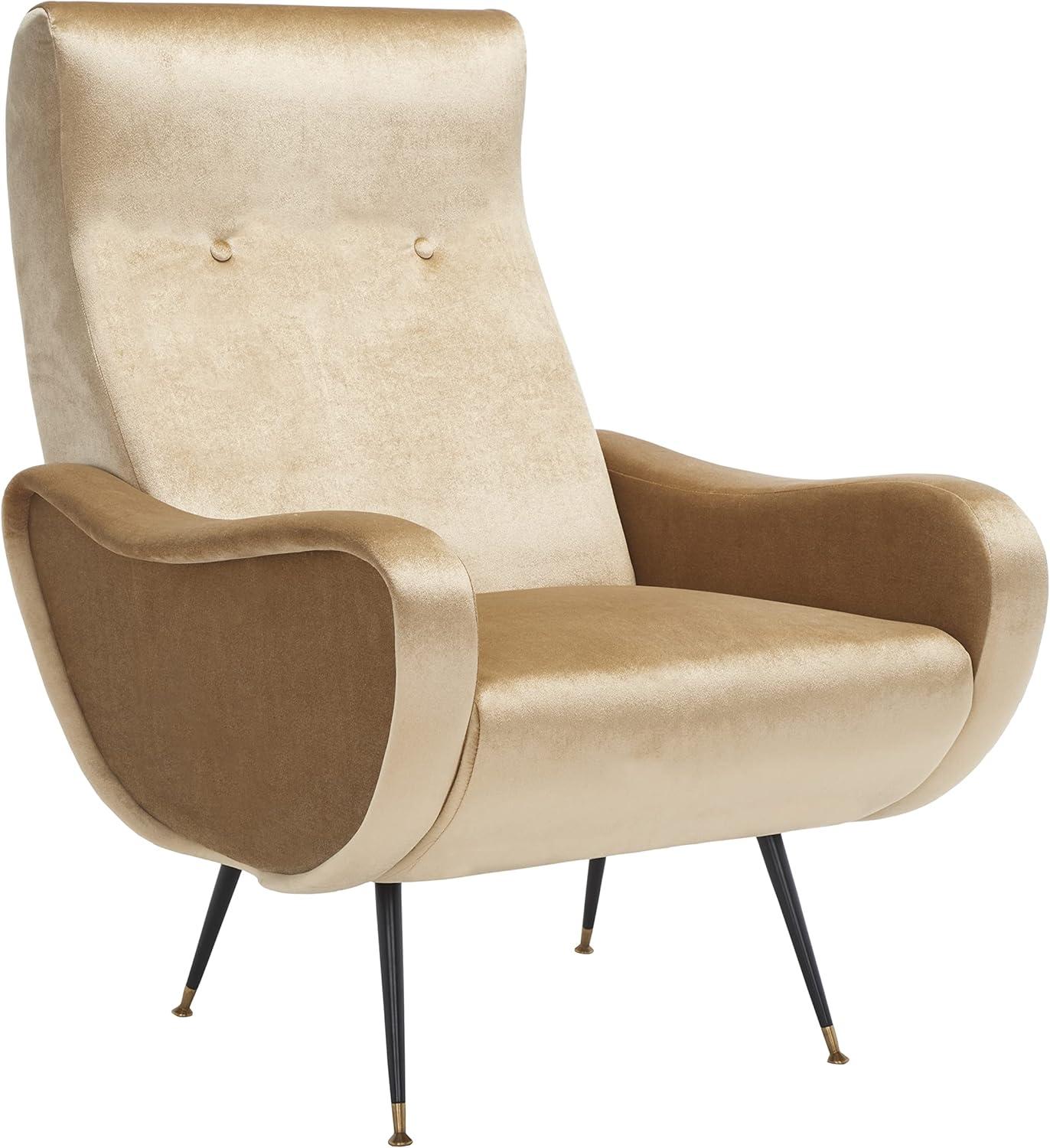 Elicia Accent Chair - FOX6260 - Camel - Safavieh