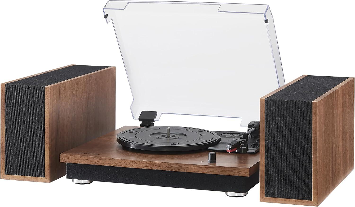 Crosley Riff Bluetooth Vinyl Record Player with Speakers, 3-Speed Turntable, 6 Modular Layouts