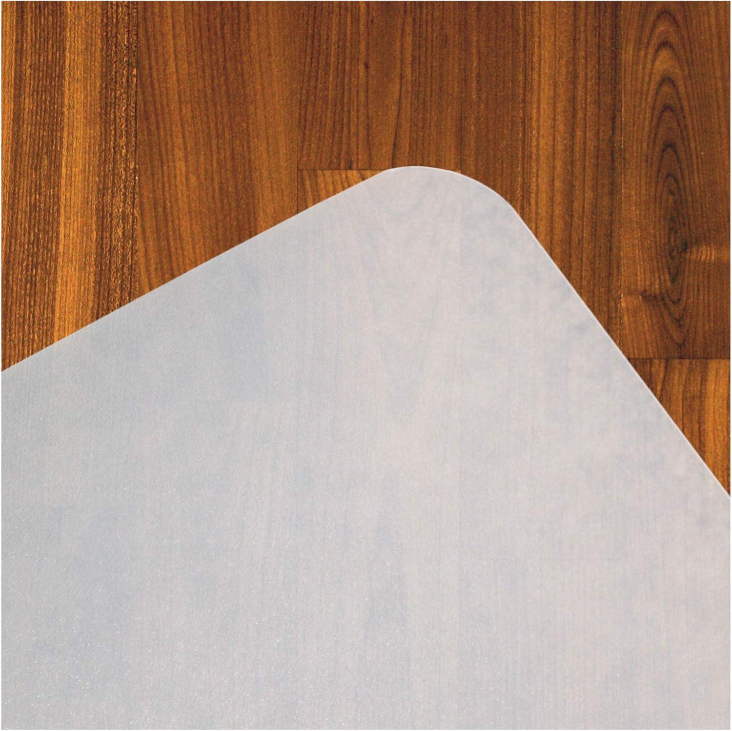 Floortex - Revolutionmat Polypropylene Rectangular Anti Slip Chair Mat for Hard Floors Translucent