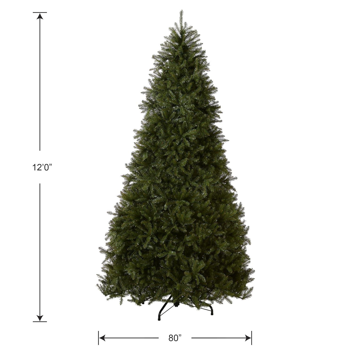 National Tree Company Artificial Christmas Tree | Dunhill Fir - 12 ft