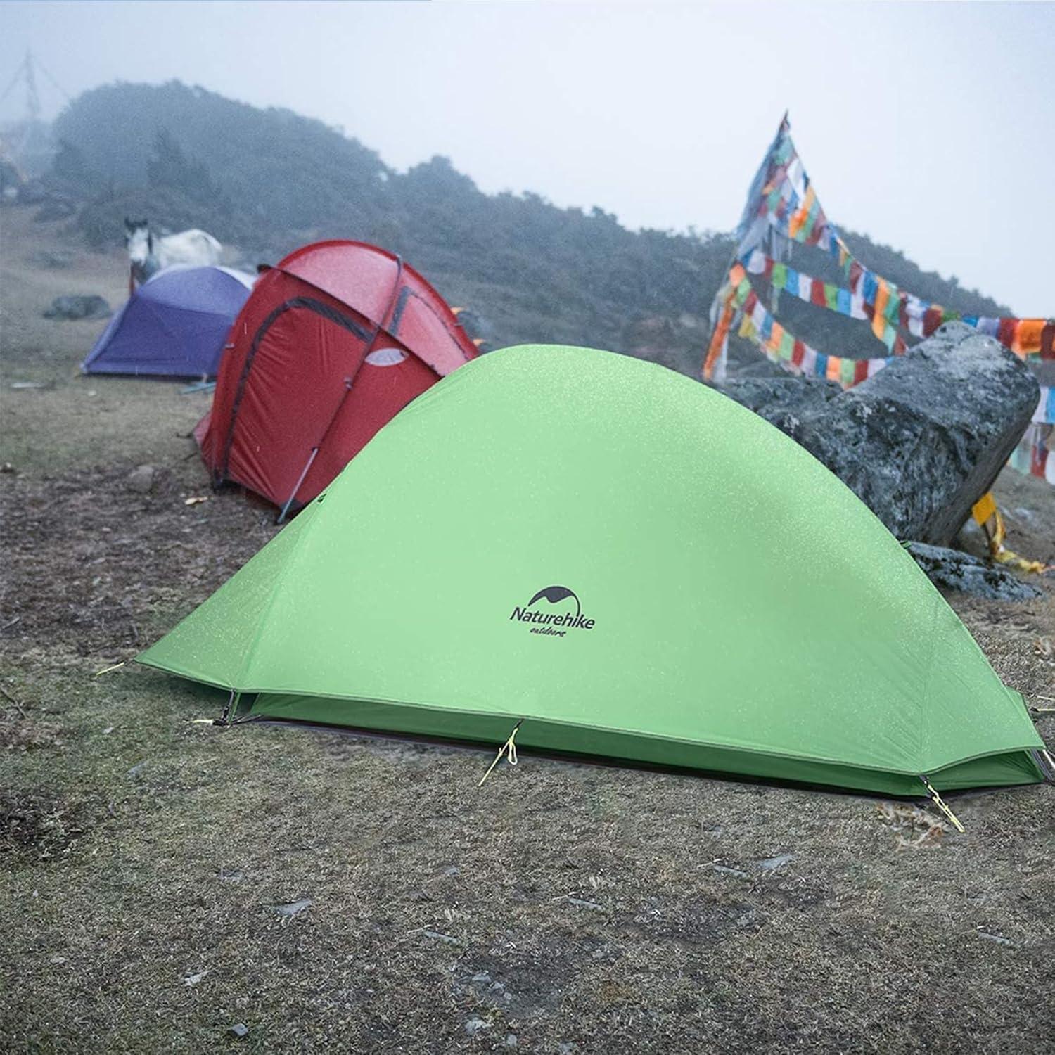 Naturehike Cloud-Up 1/2/3 Person Backpacking Tent Lightweight Waterproof