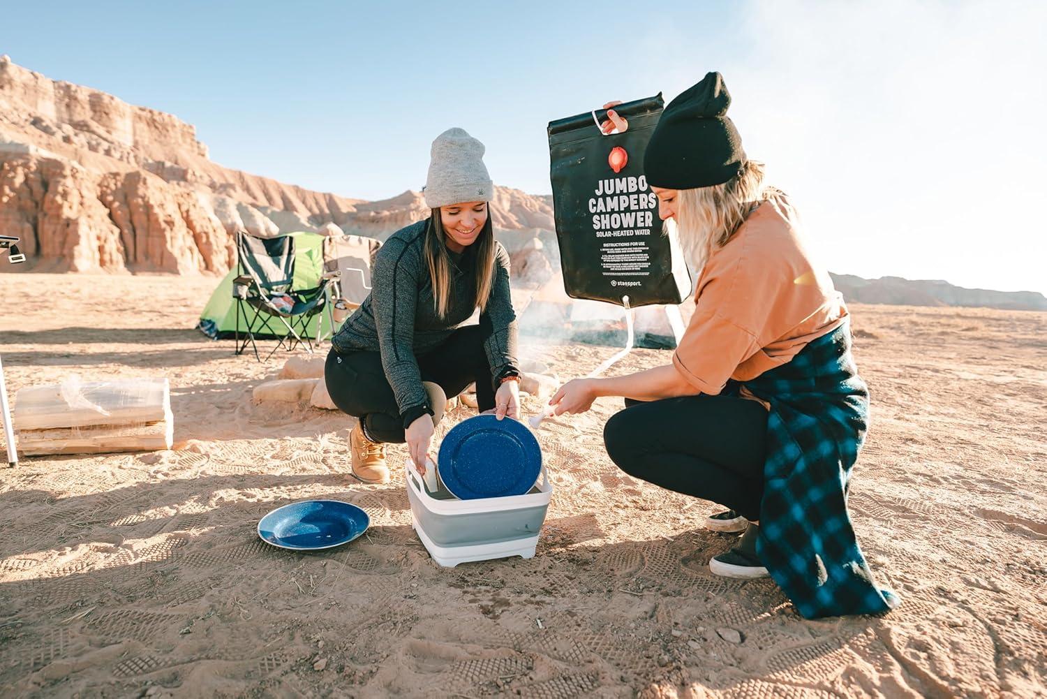 Stansport Solar Heated Jumbo 5 Gal Camper's Shower