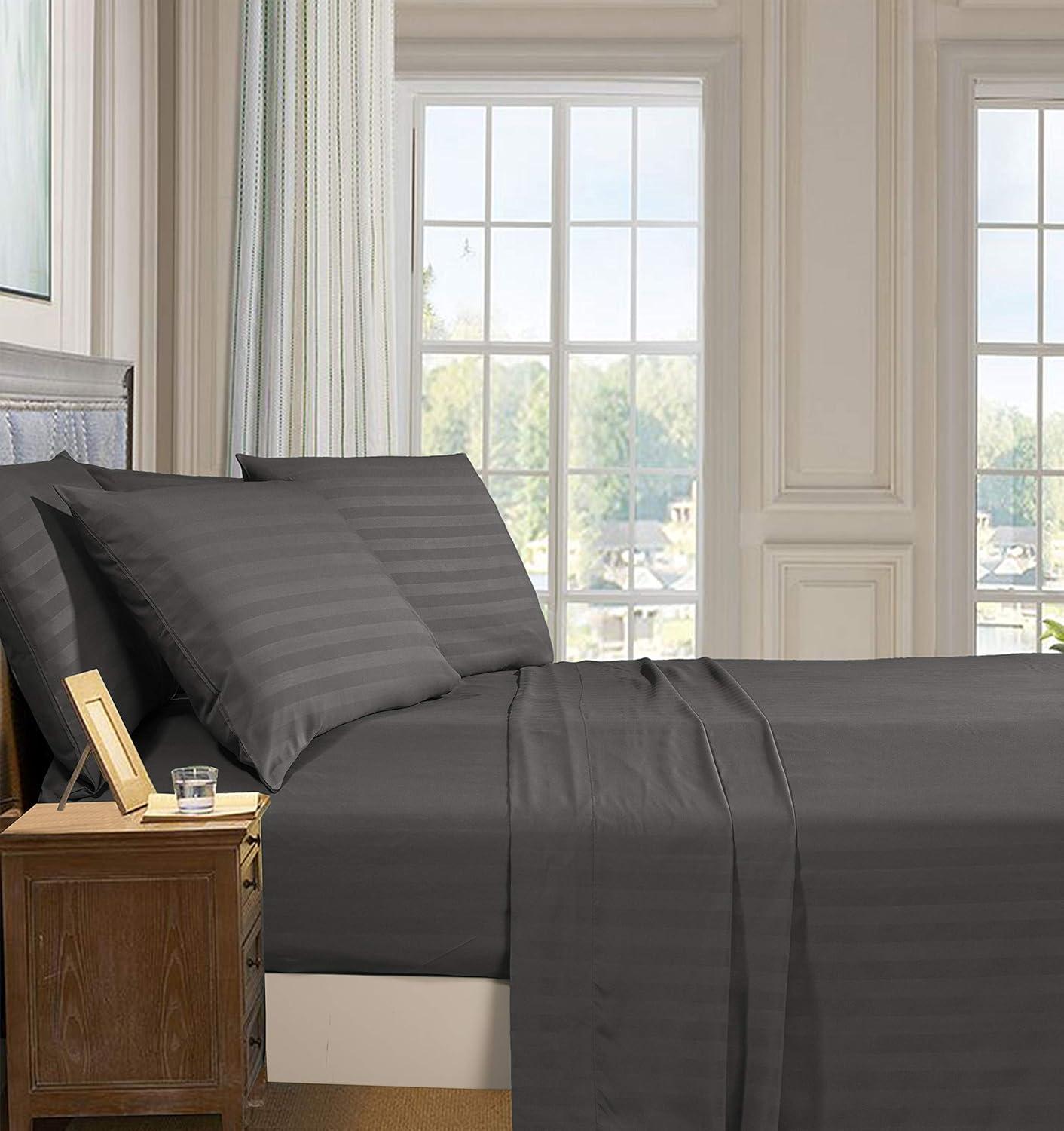 Percale Striped Sheet Set