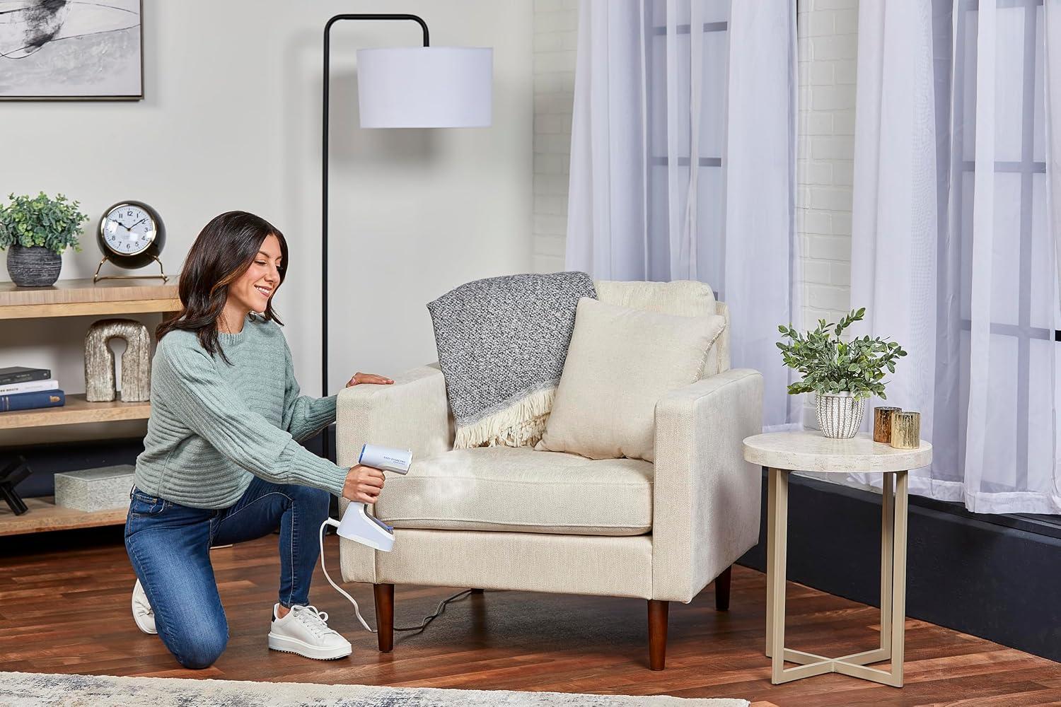 BLACK+DECKER Easy Foldable Steamer, GS0311-1PD, 45-Sec Heat Up, Extra Long Power Cord & Lint Remover