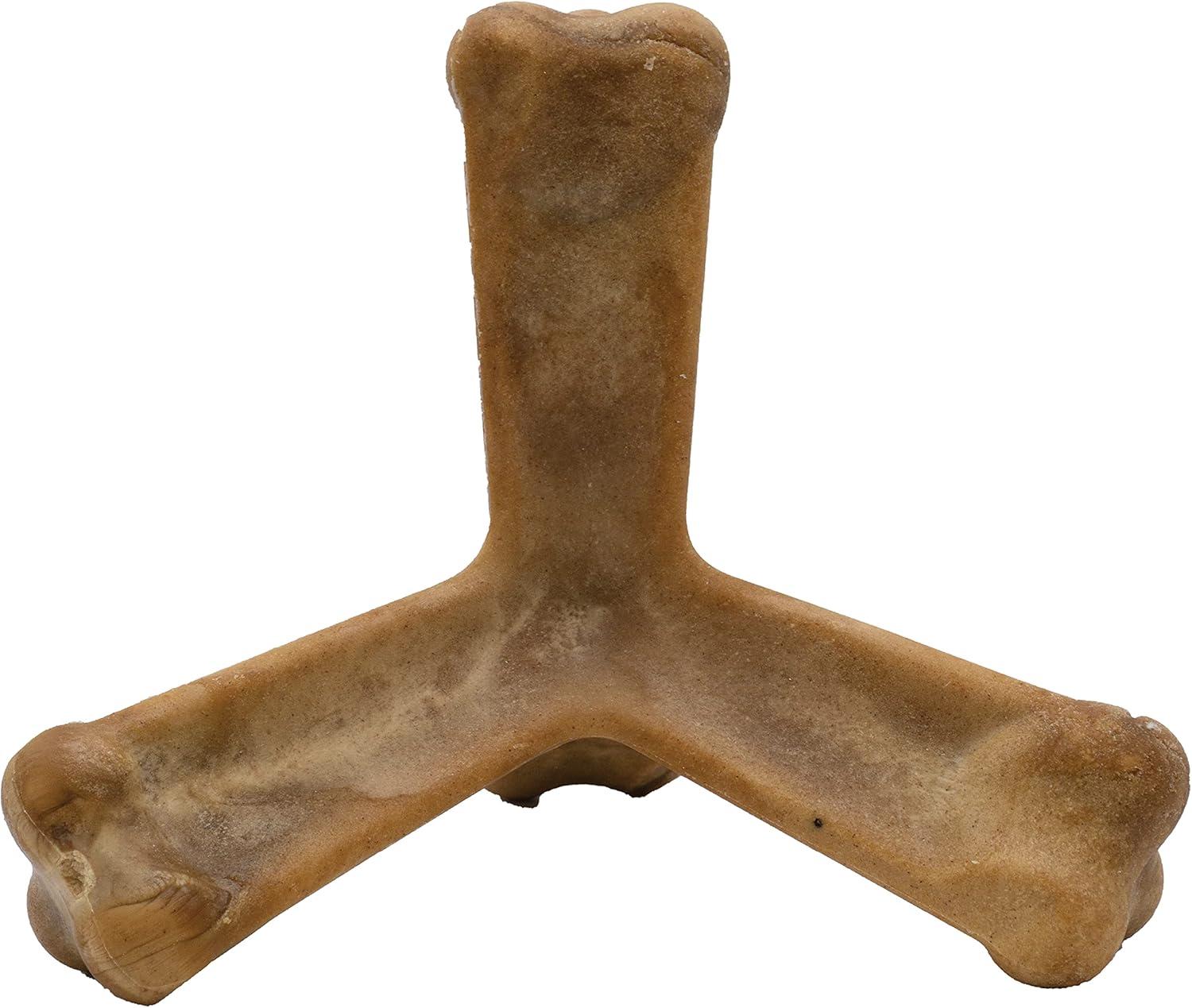 N-Bone® Quado® Dried Interactive Dog Chews, Peanut Flavor, Average Joe, Medium, 1ct, 2.6oz - Natural, Edible, 100% Digestible Dog Chews Alternative to Plastic Toys - for Small & Medium Dogs