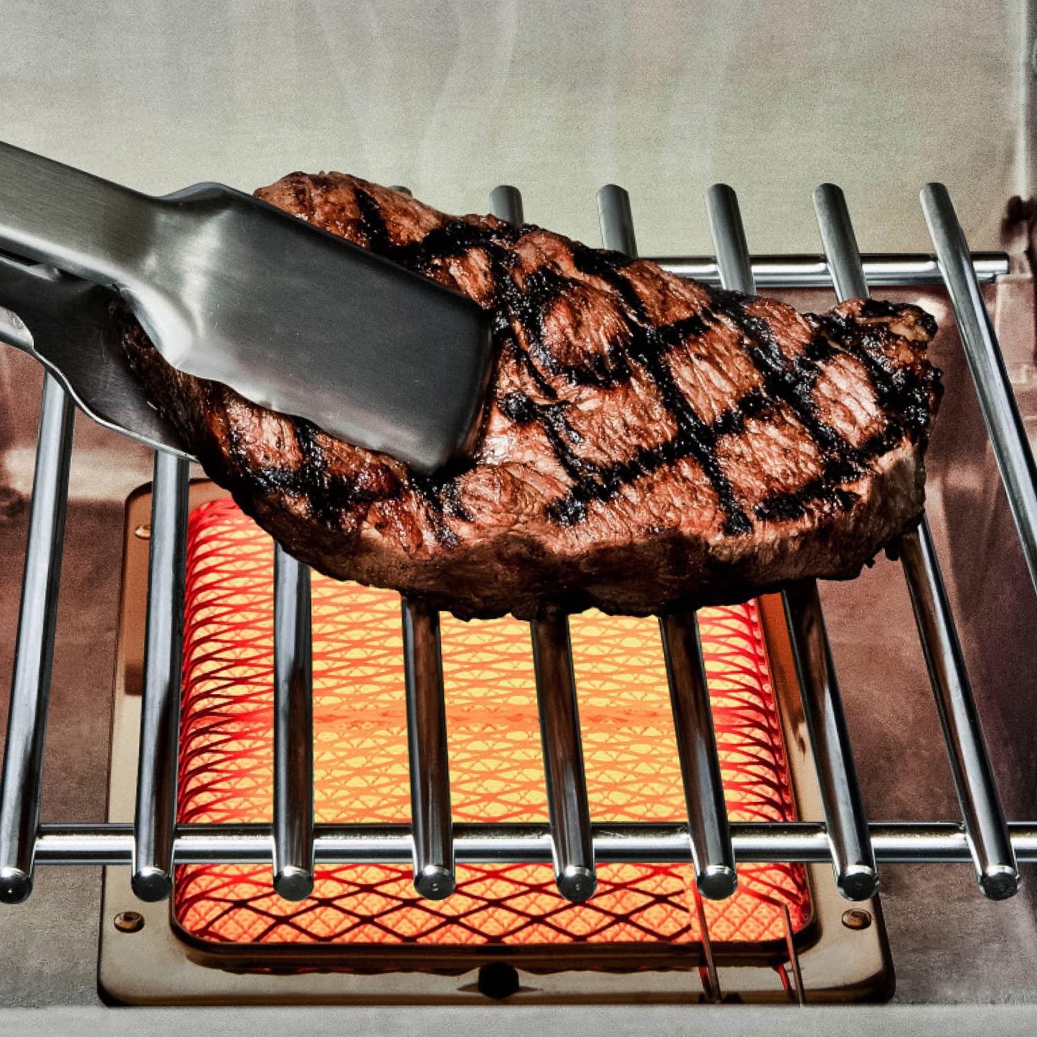 Broil King 875947 Baron S 490 Pro IR, Natural Gas (NG), Stainless Steel, Black