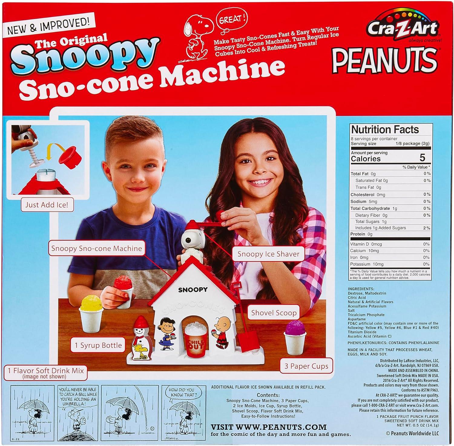 Snoopy Sno-Cone Machine