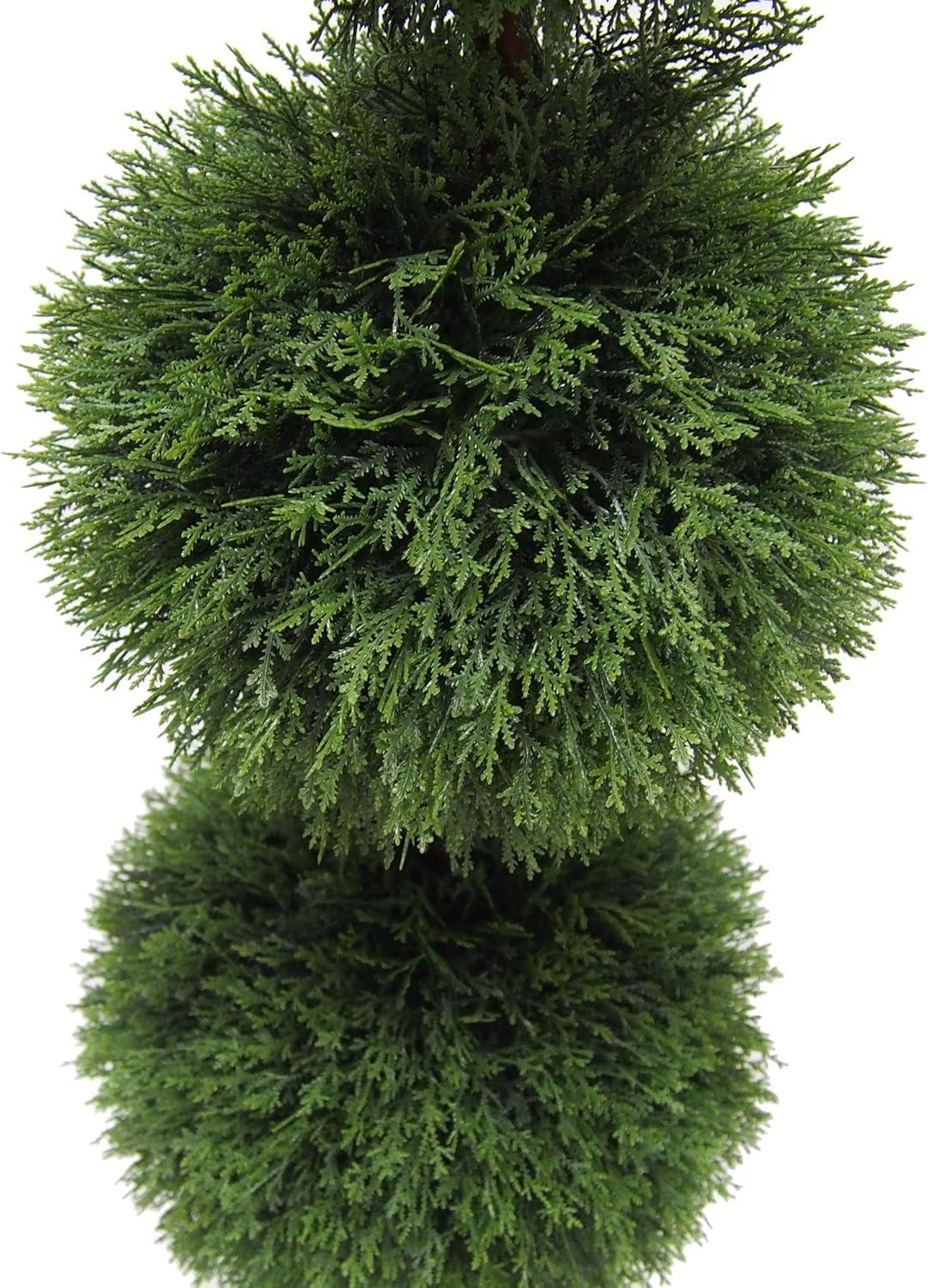 Vickerman Artificial Cedar Ball Topiary In Pot UV