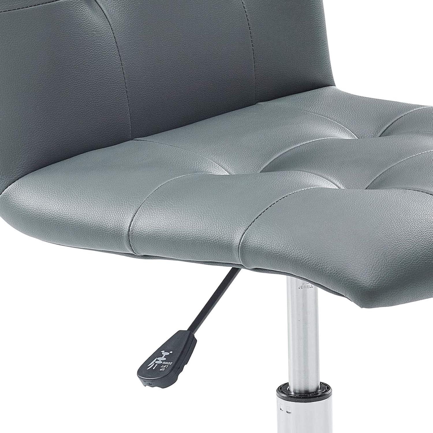 Modway Prim Armless Mid Back Office Chair
