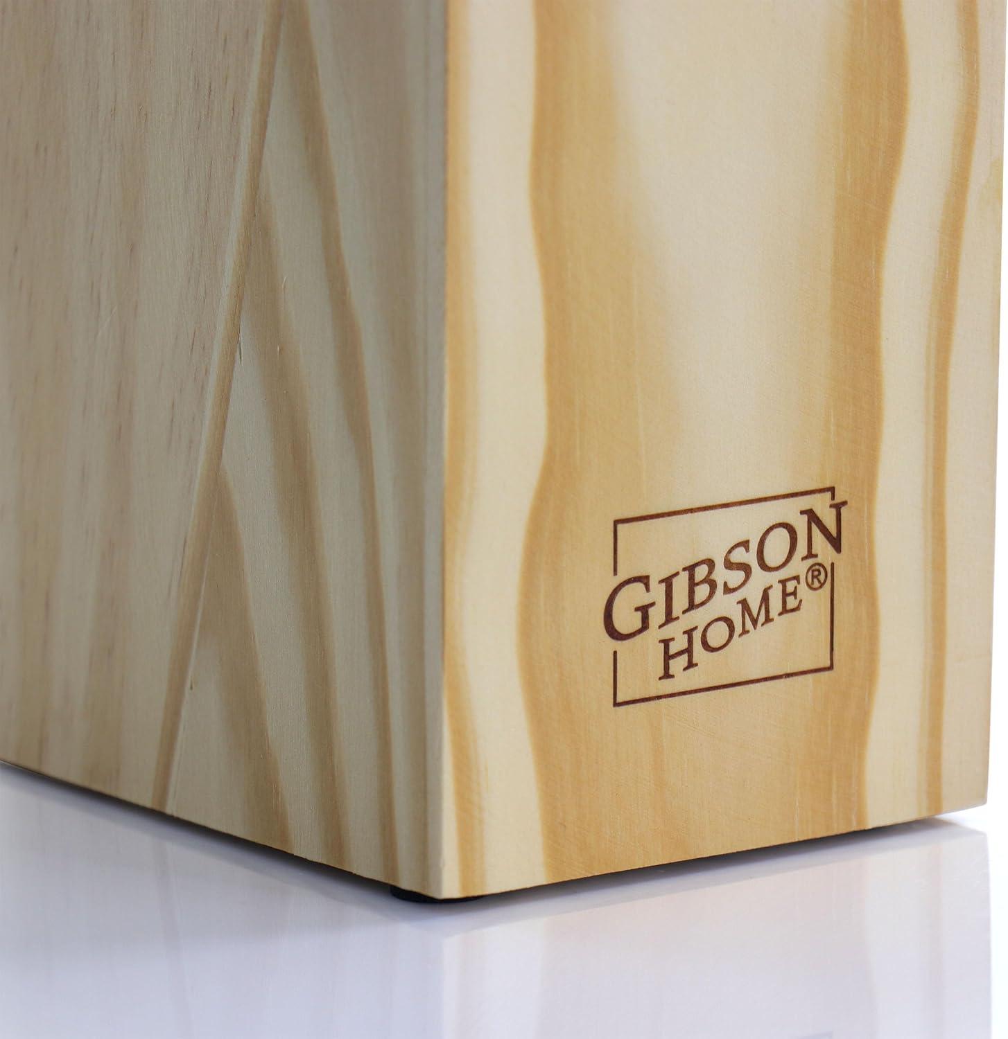 Gibson Home Gibson Home Westover Stainless Steel 13 Piece Knife Block Set