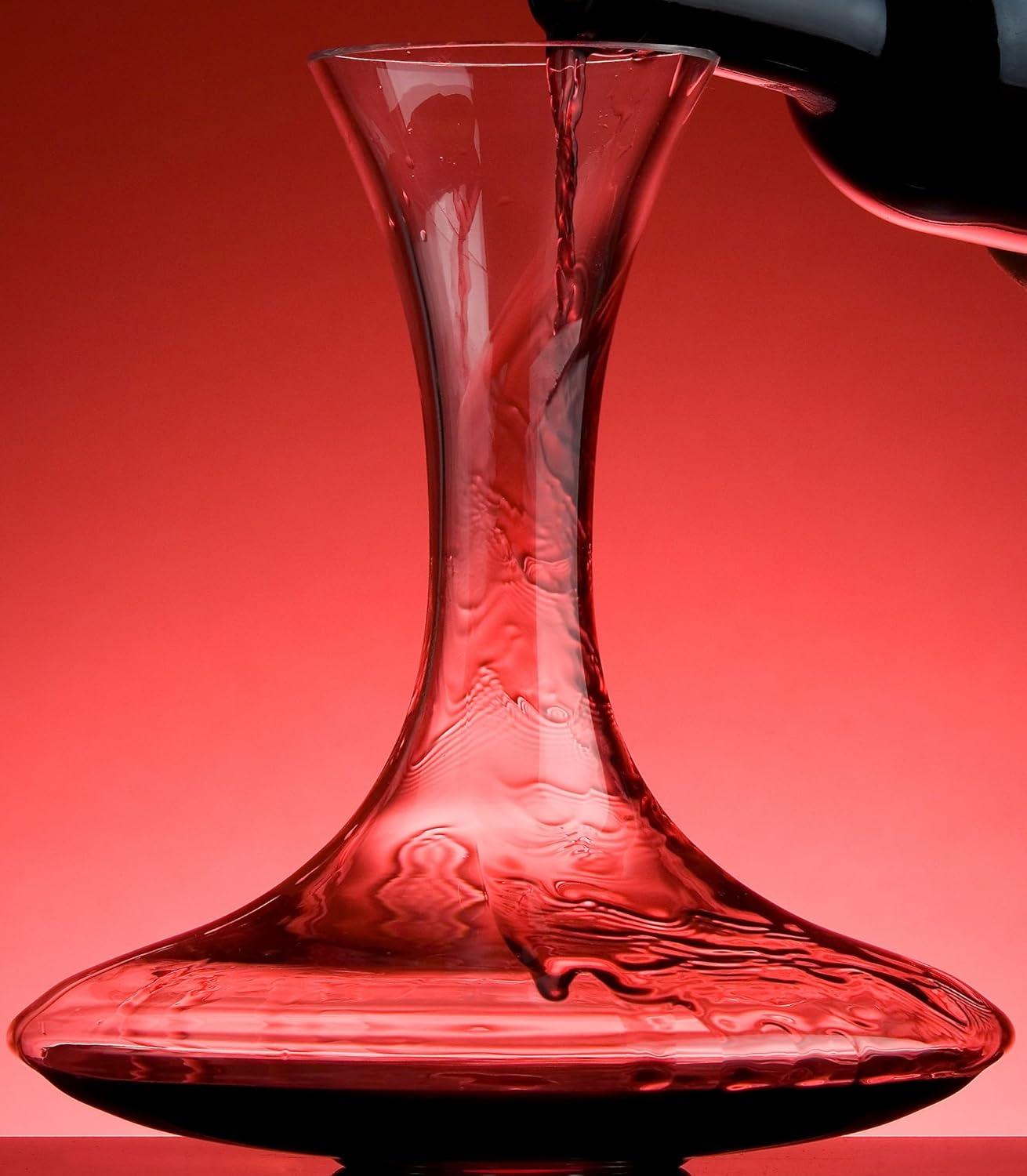 Ravenscroft Crystal Vintner's Choice Decanter, Made in Europe, 100% Lead-Free Crystalline