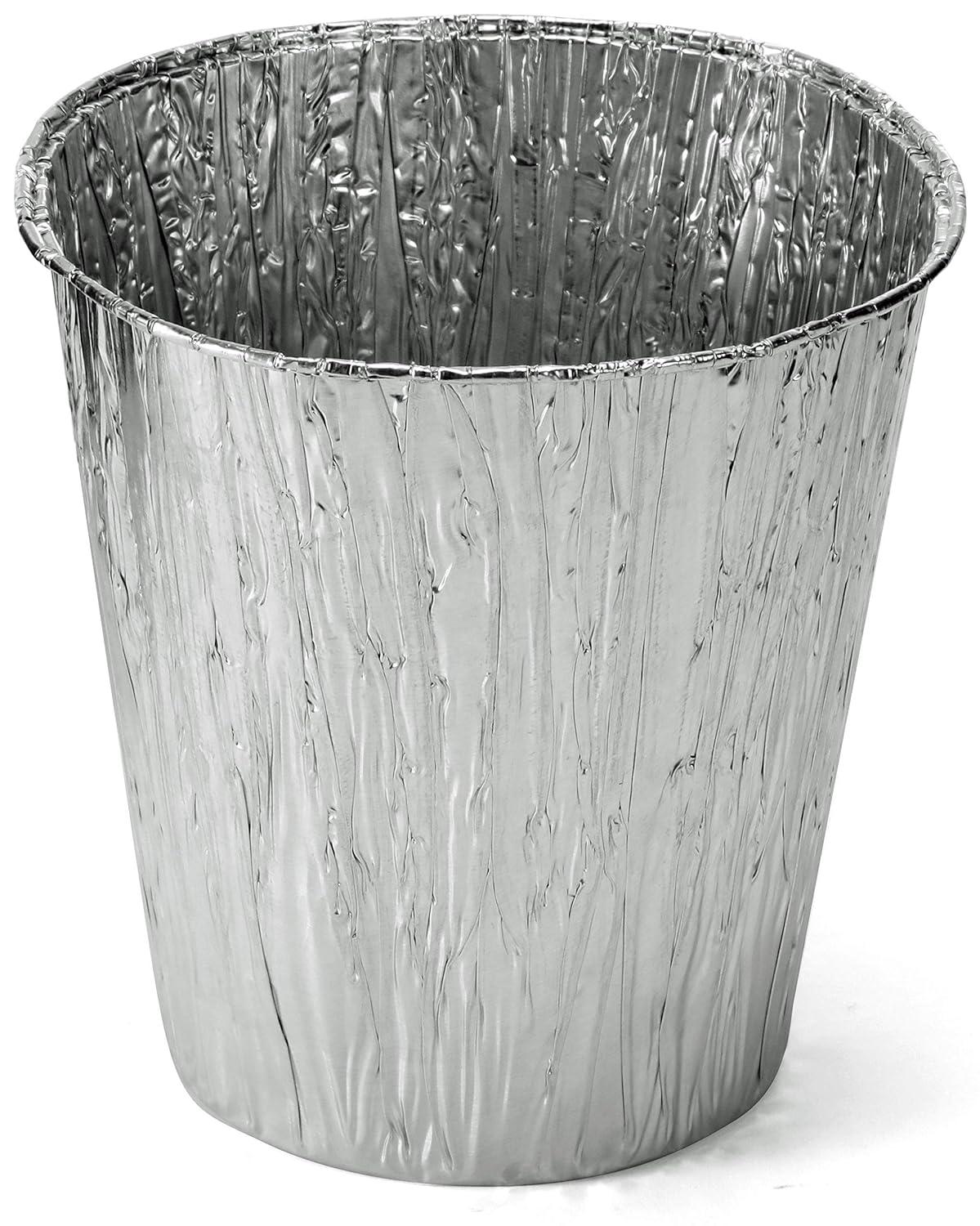 Smoker Bucket Drip Foil Liner Tray for Catching Grease, Compatible with Traeger, Oklahoma Joe, Pit Boss & Other Grill Bucket Accessories for Pro Pellet Oklahoma Joe's (12pk, 5.75x5.75 inches)