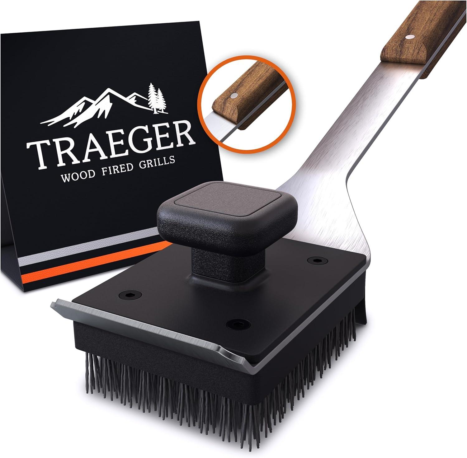 Traeger Pellet Grills Nylon BBQ Grill Cleaning Brush