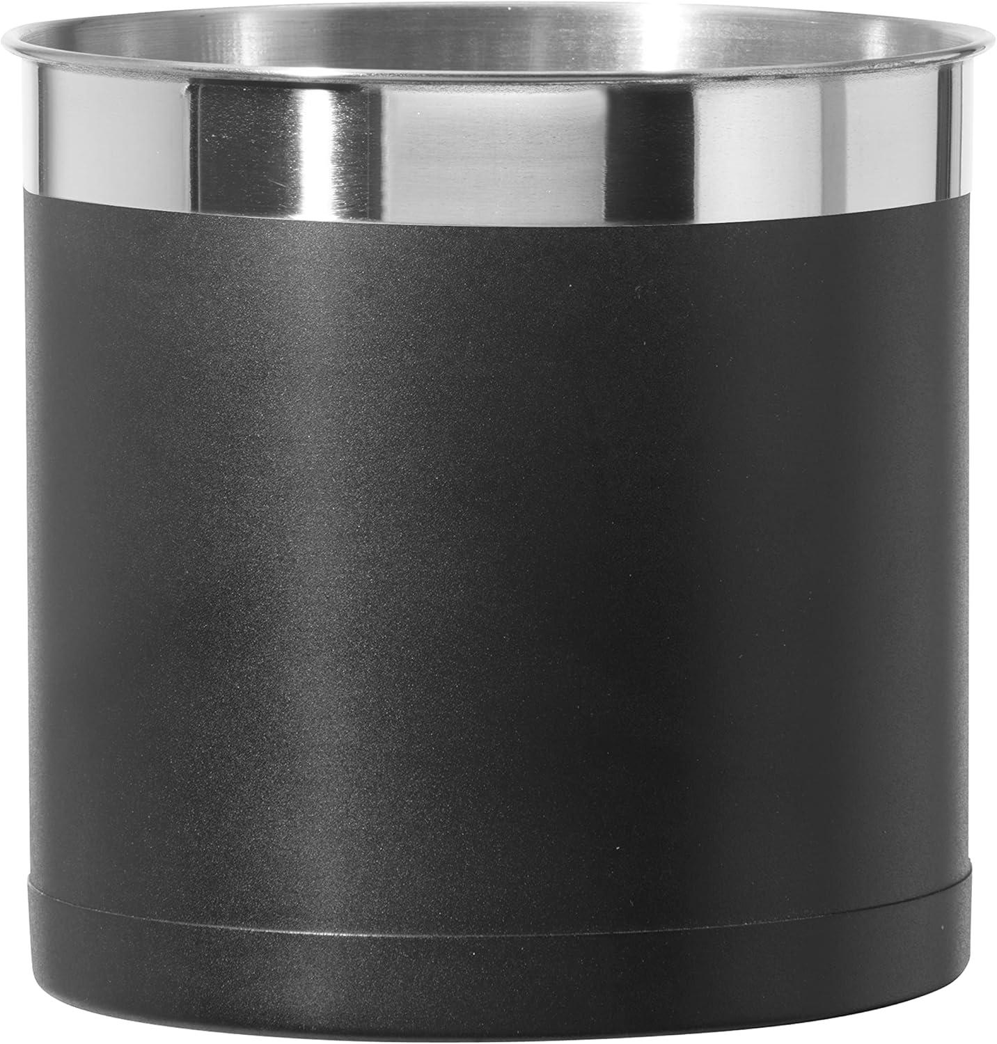 Stainless Steel Jumbo Utensil Holder (7" dia x 6.5" H)