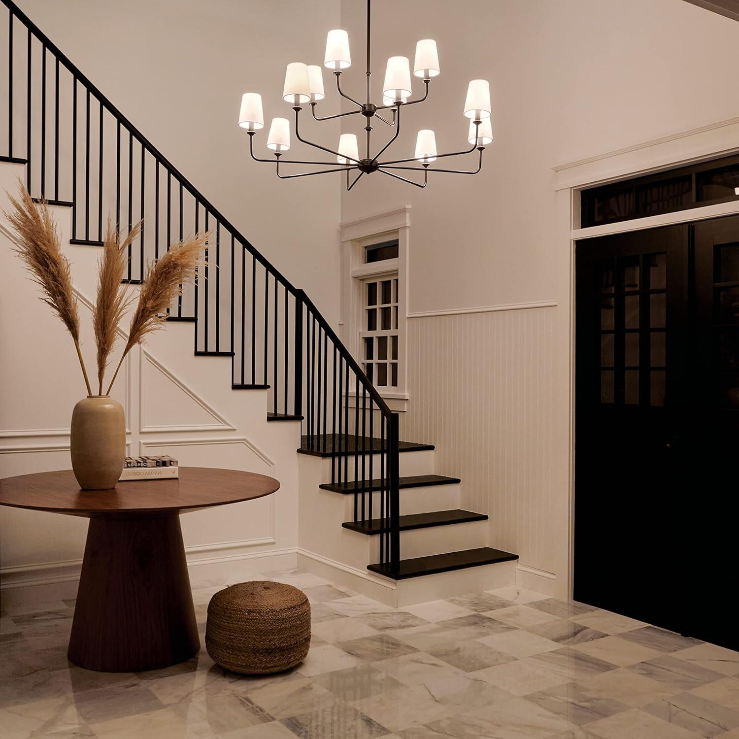 12 - Light Dimmable Classic / Traditional Chandelier