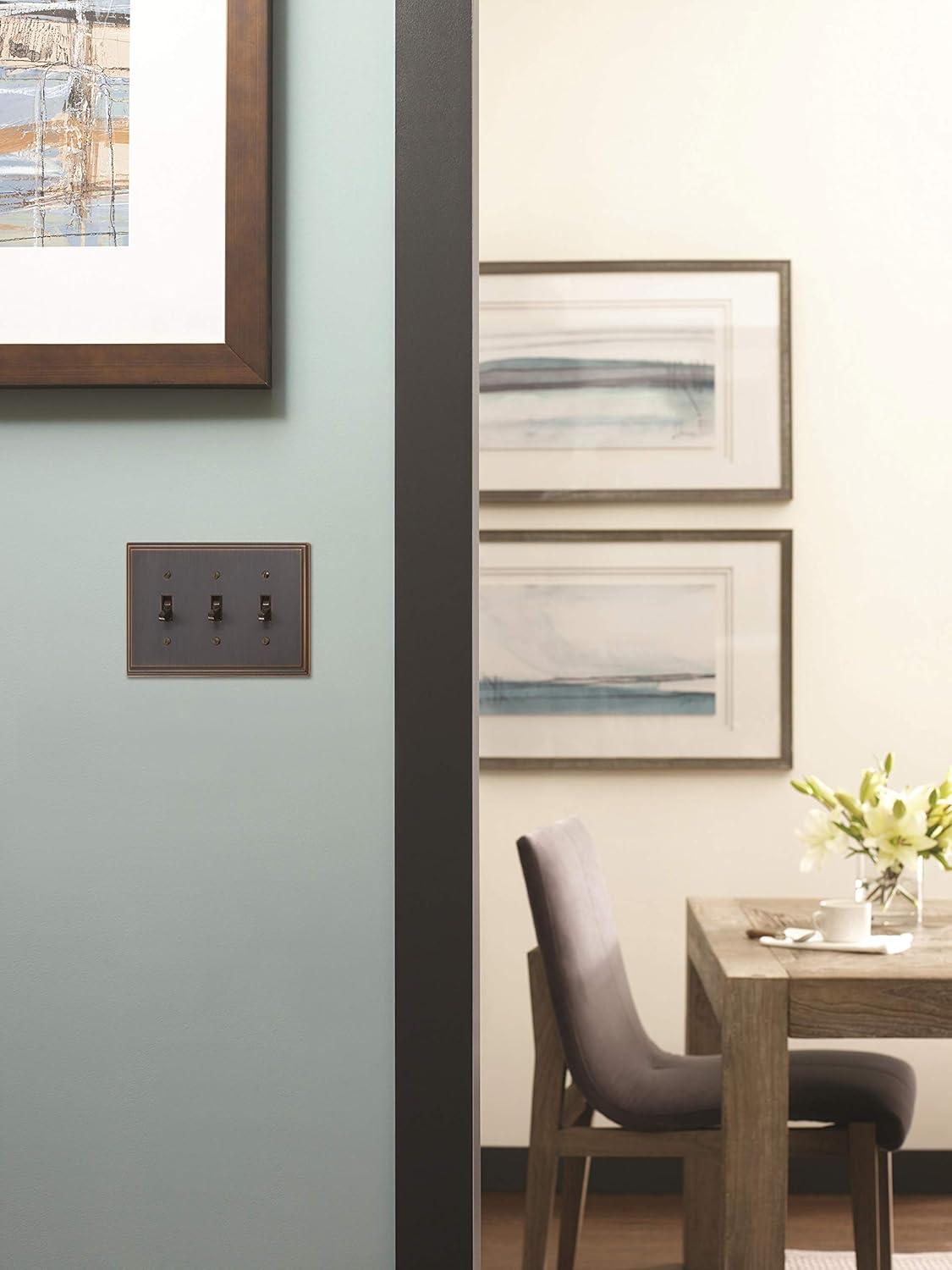 Candler 3-Gang Toggle Light Switch Wall Plate